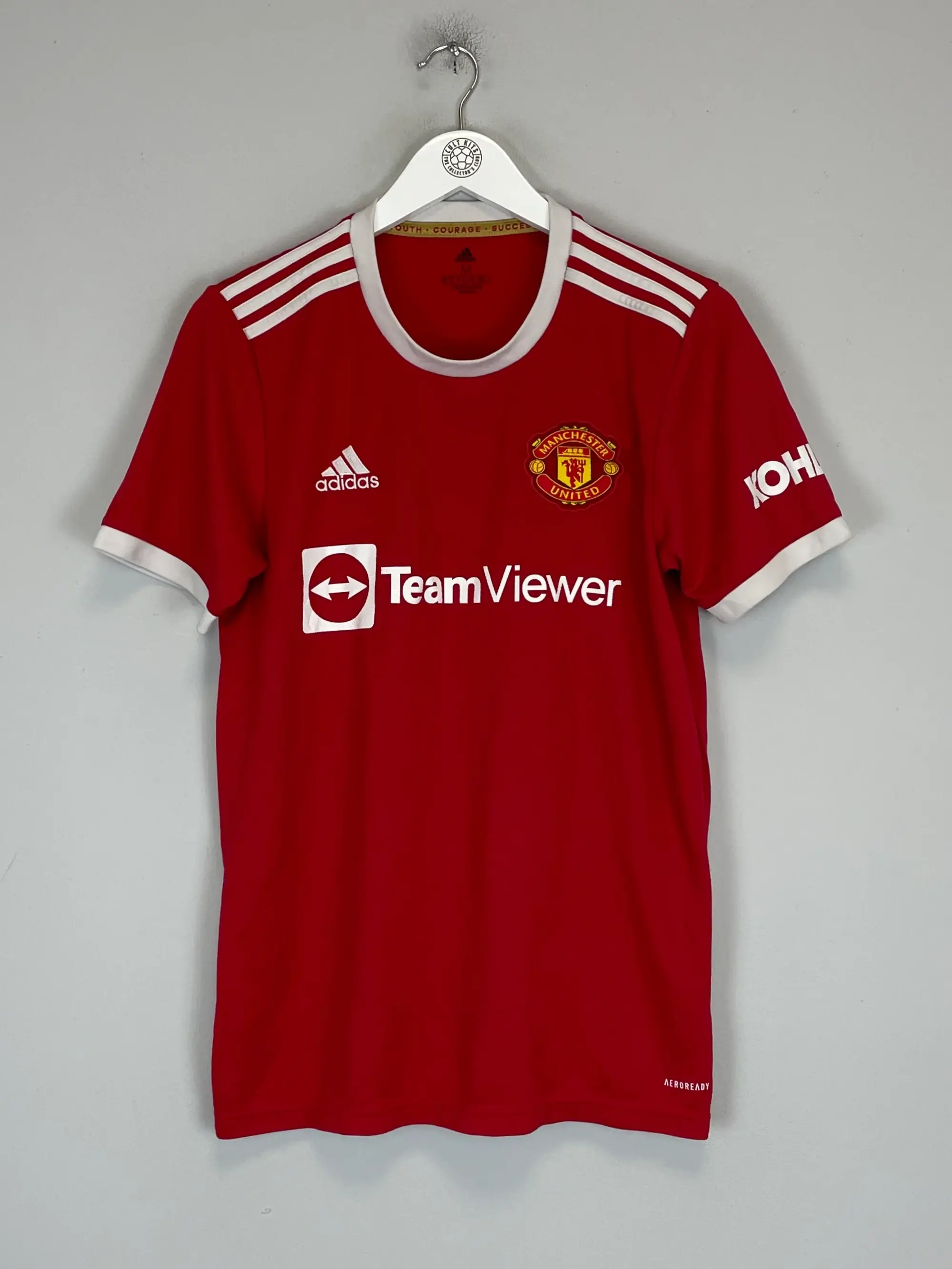 2021/22 MANCHESTER UNITED HOME SHIRT (M) ADIDAS | CULT KITS