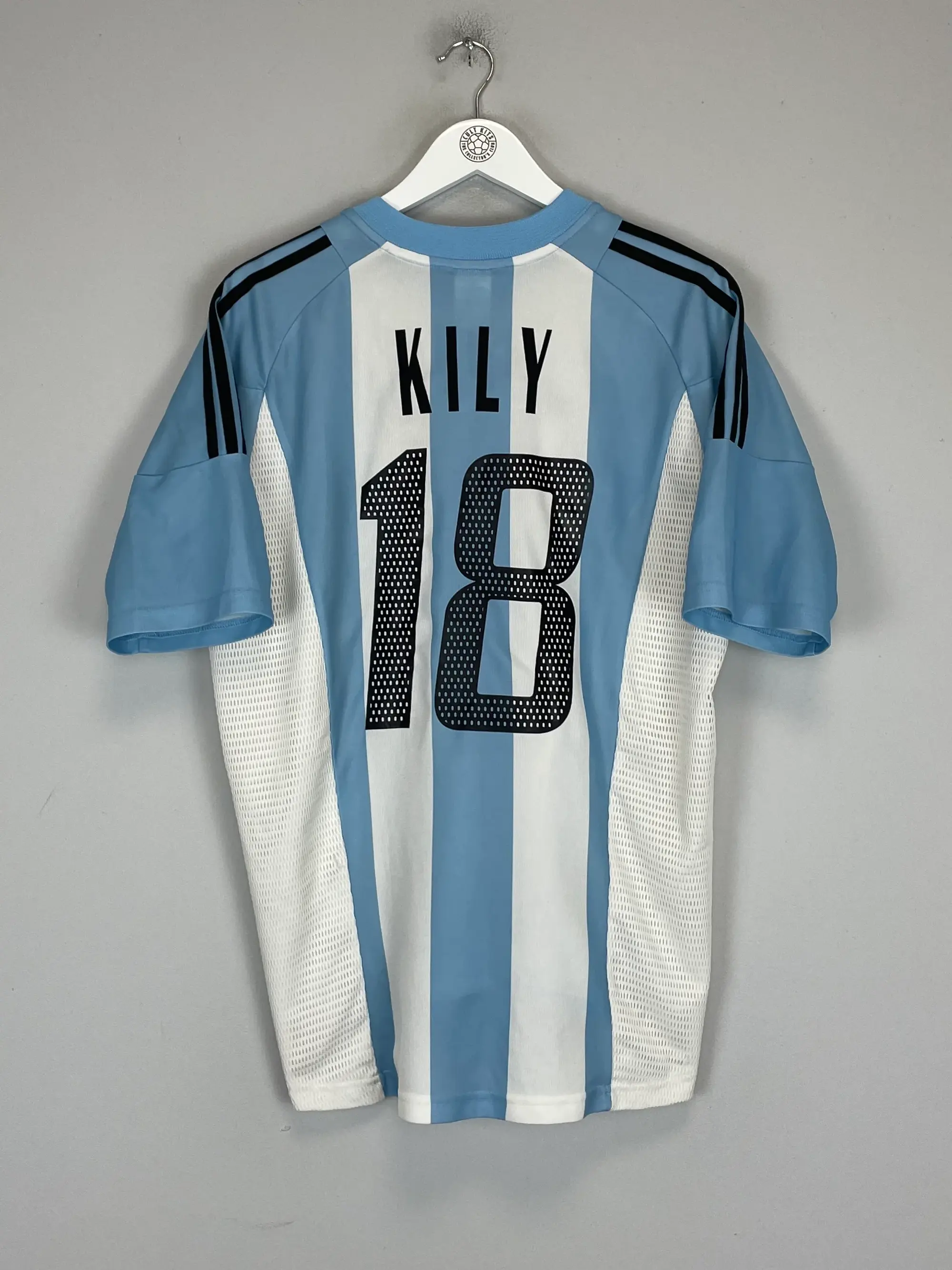 2002/04 ARGENTINA KILY #18 HOME SHIRT (L) ADIDAS | CULT KITS