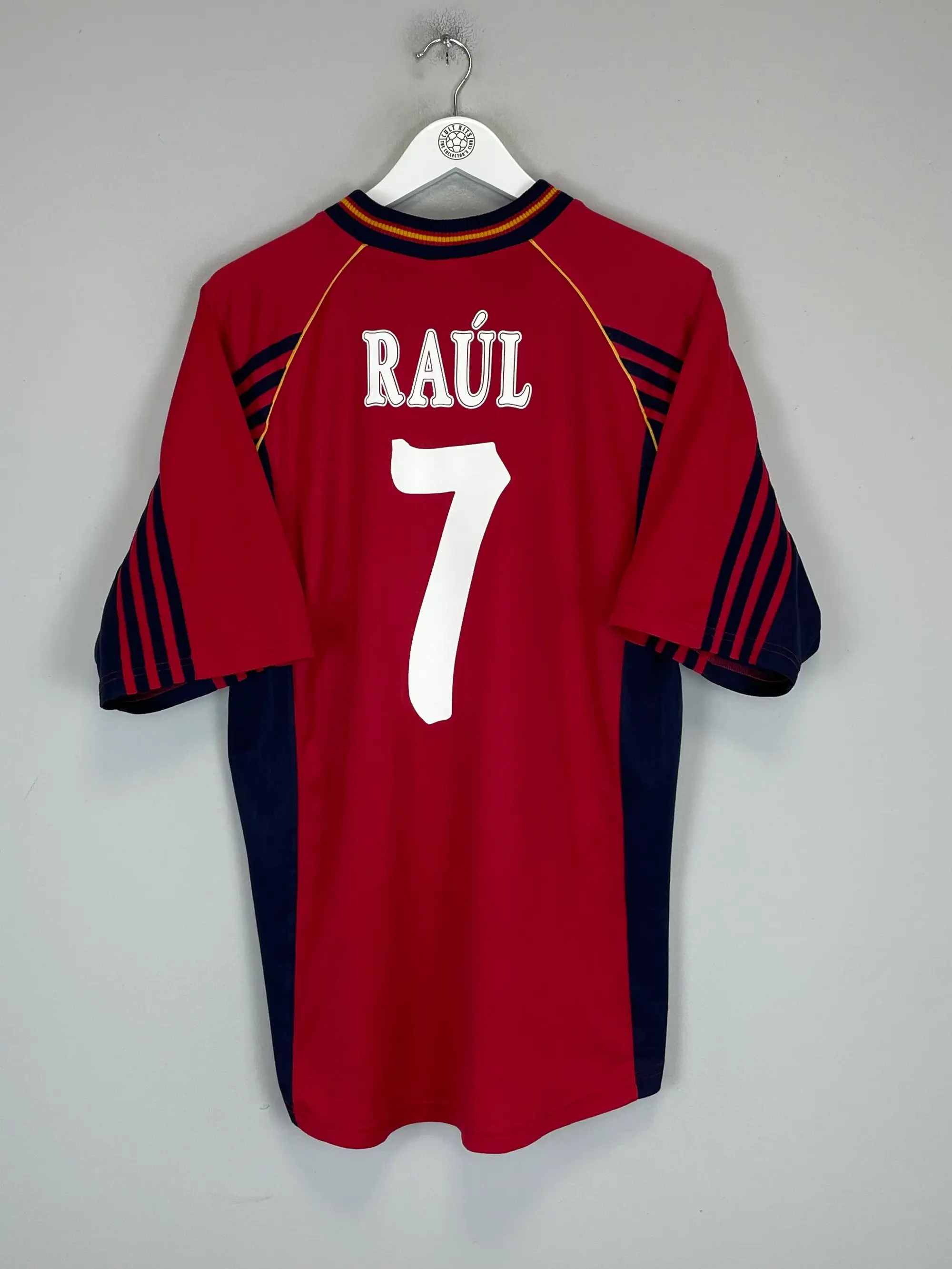 1998/99 SPAIN RAUL #7 HOME SHIRT (L) ADIDAS | CULT KITS