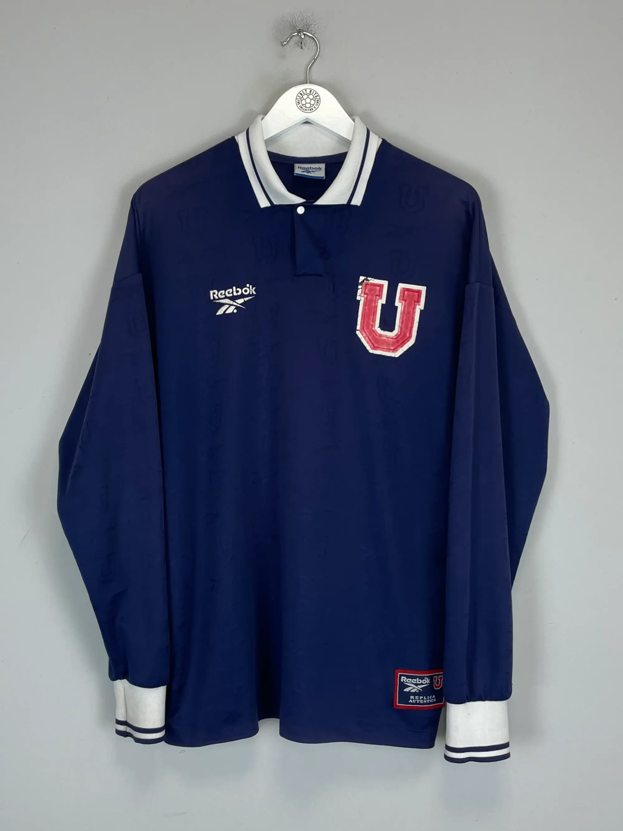 1998/99 UNIVERSIDAD DE CHILE L/S HOME SHIRT (L) REEBOK | CULT KITS