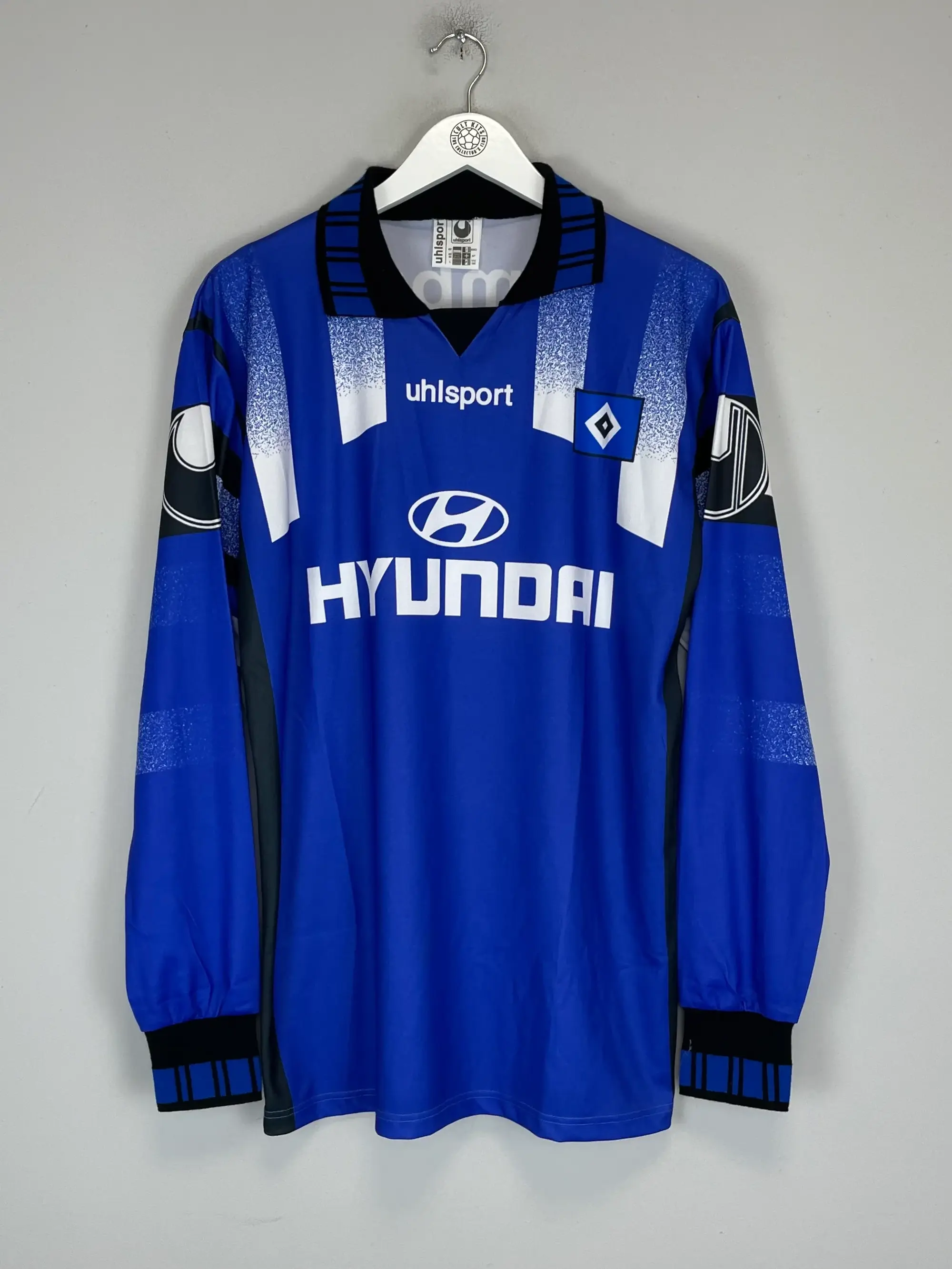 1995/96 HAMBURG *MINT* L/S AWAY SHIRT (L) UHLSPORT | CULT KITS
