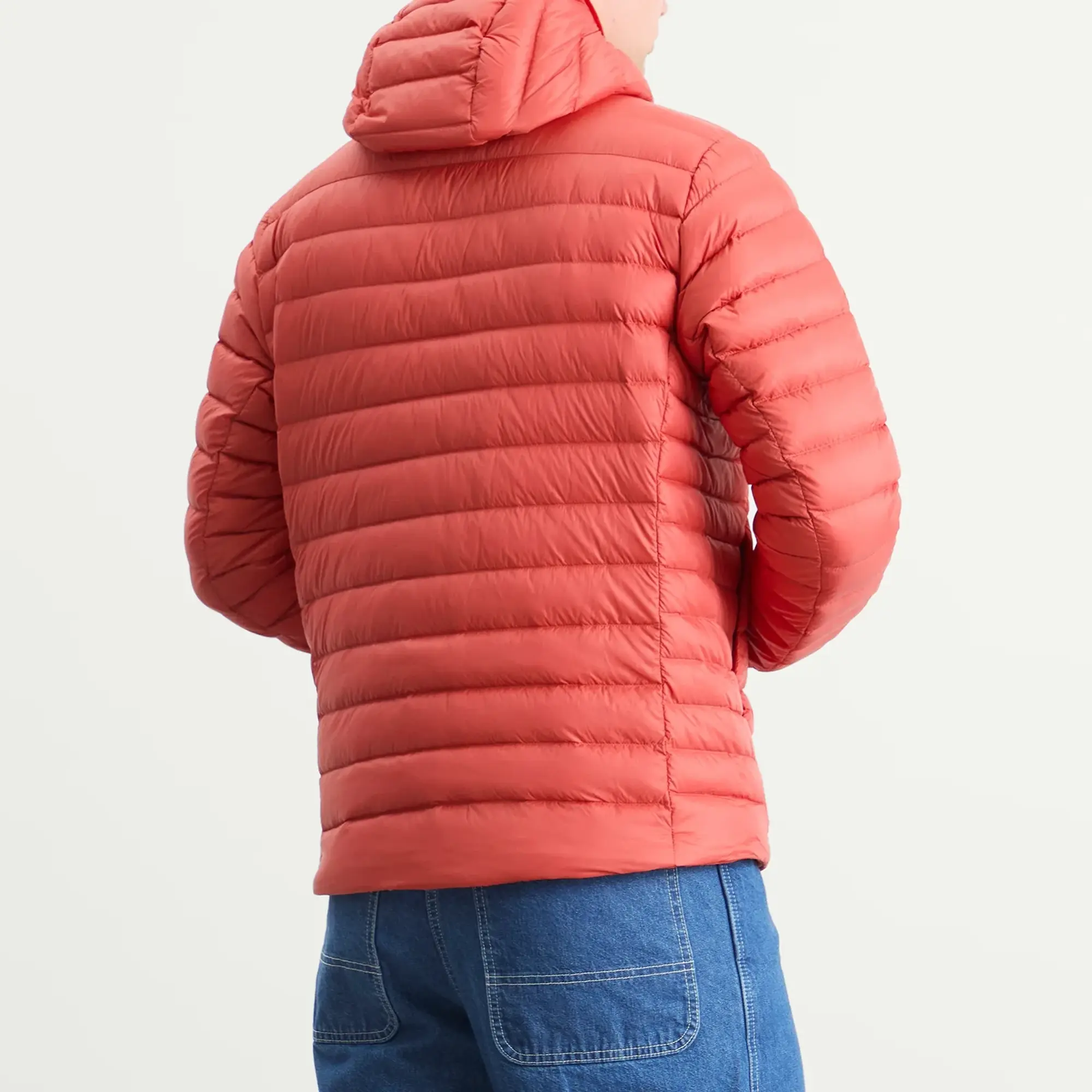Patagonia Men's Down Sweater Hooded Jacket Amanita Red
