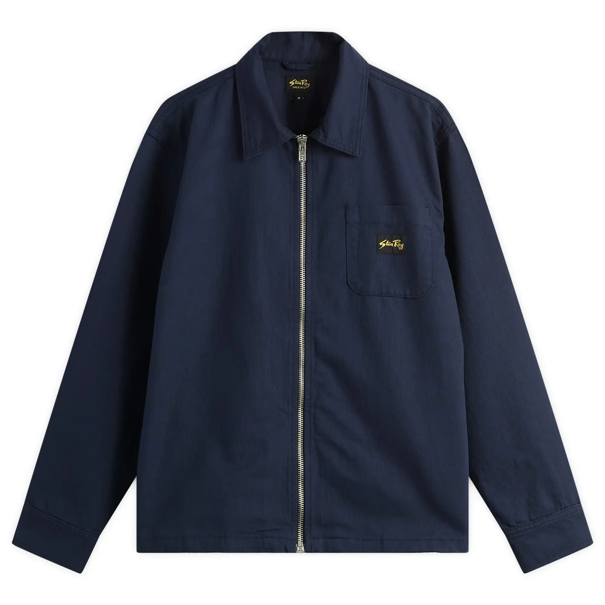 Stan Ray Men's Zip Shirt Navy Bedford