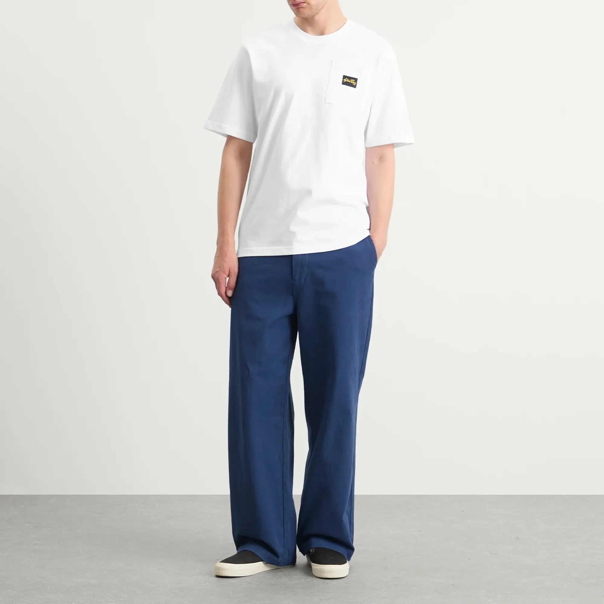 Stan Ray Men's Patch Pocket T-Shirt White