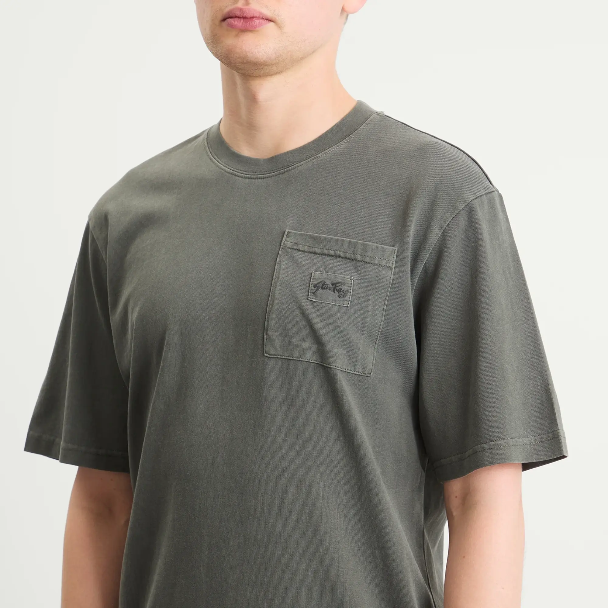 Stan Ray Men's Patch Pocket T-Shirt Washed Black