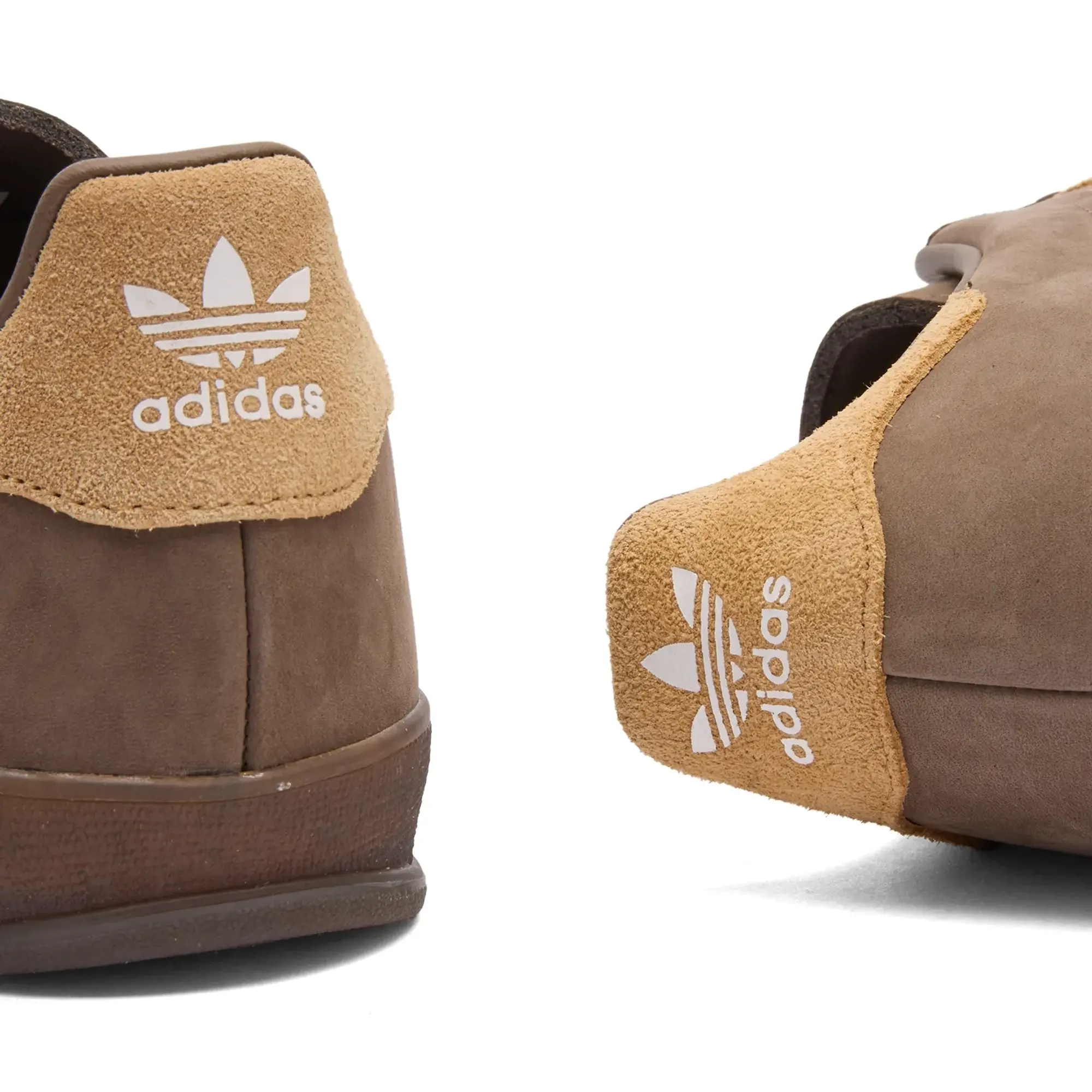 adidas Gazelle Indoor Sneaker Cargo Brown/Golden Beige/Ftwr White