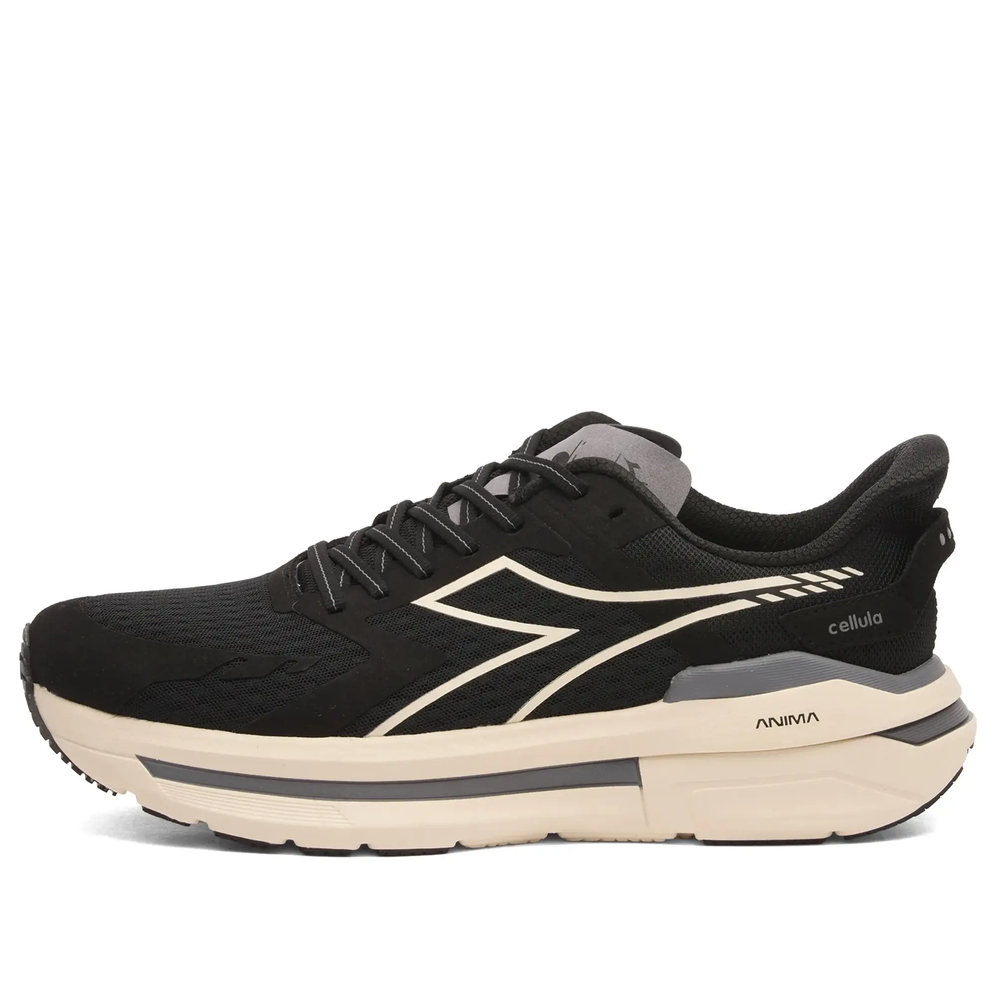Diadora Men's CELLULA Sneaker Black/Whisper White