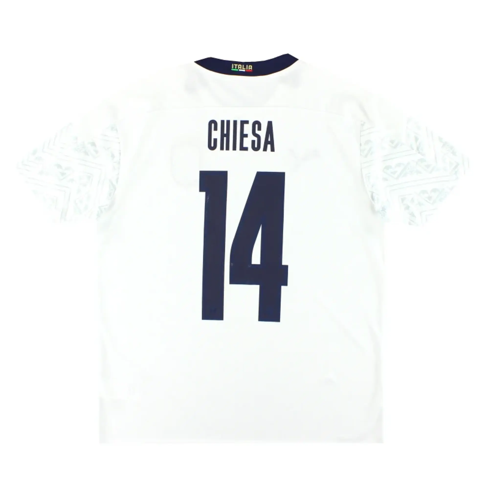 2020-21 Italy Puma Away Shirt Chiesa #14 *w/tags* L - Italy / w/tags 