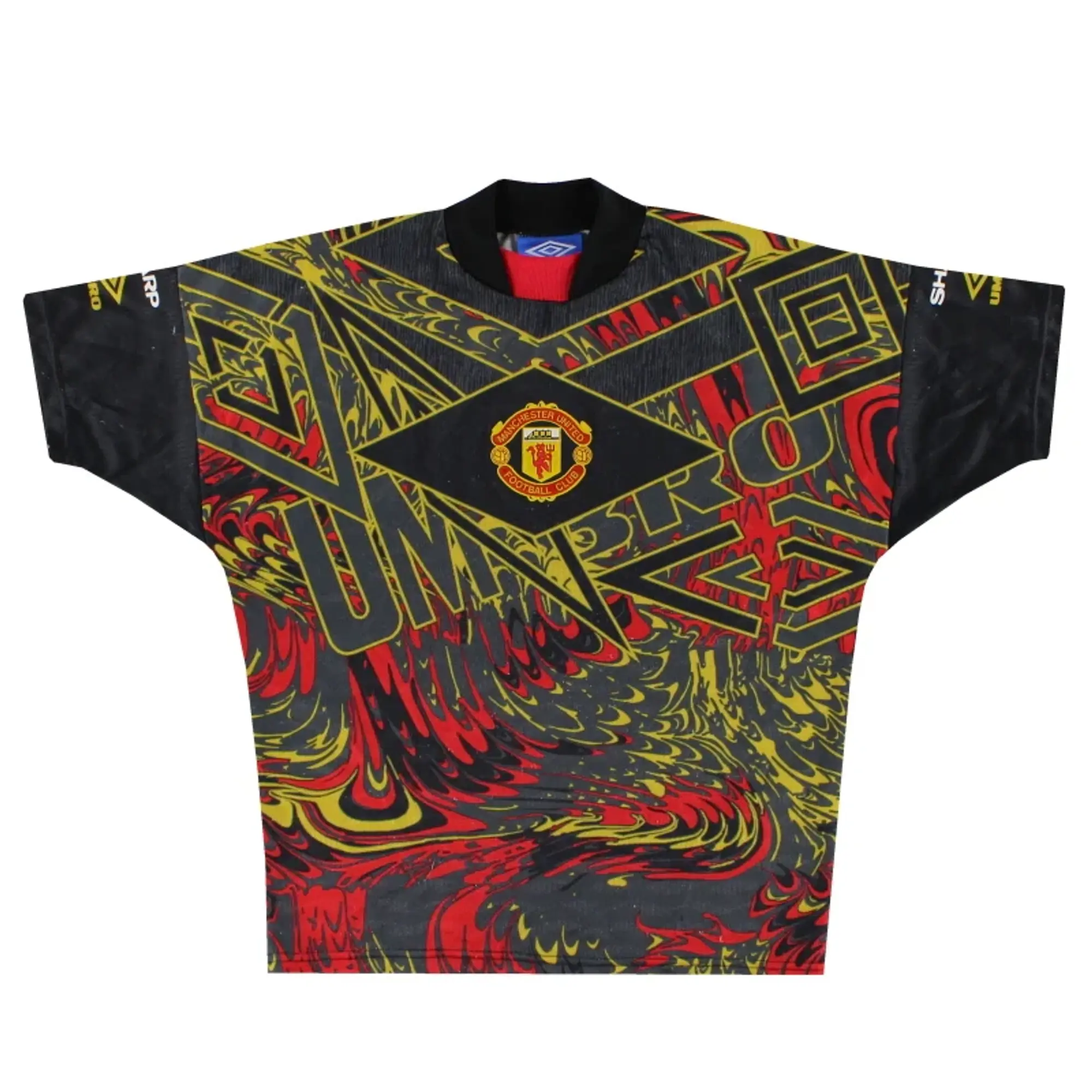 1996-97 Manchester United Umbro Training Shirt L.Boys - Manchester United / Very good 