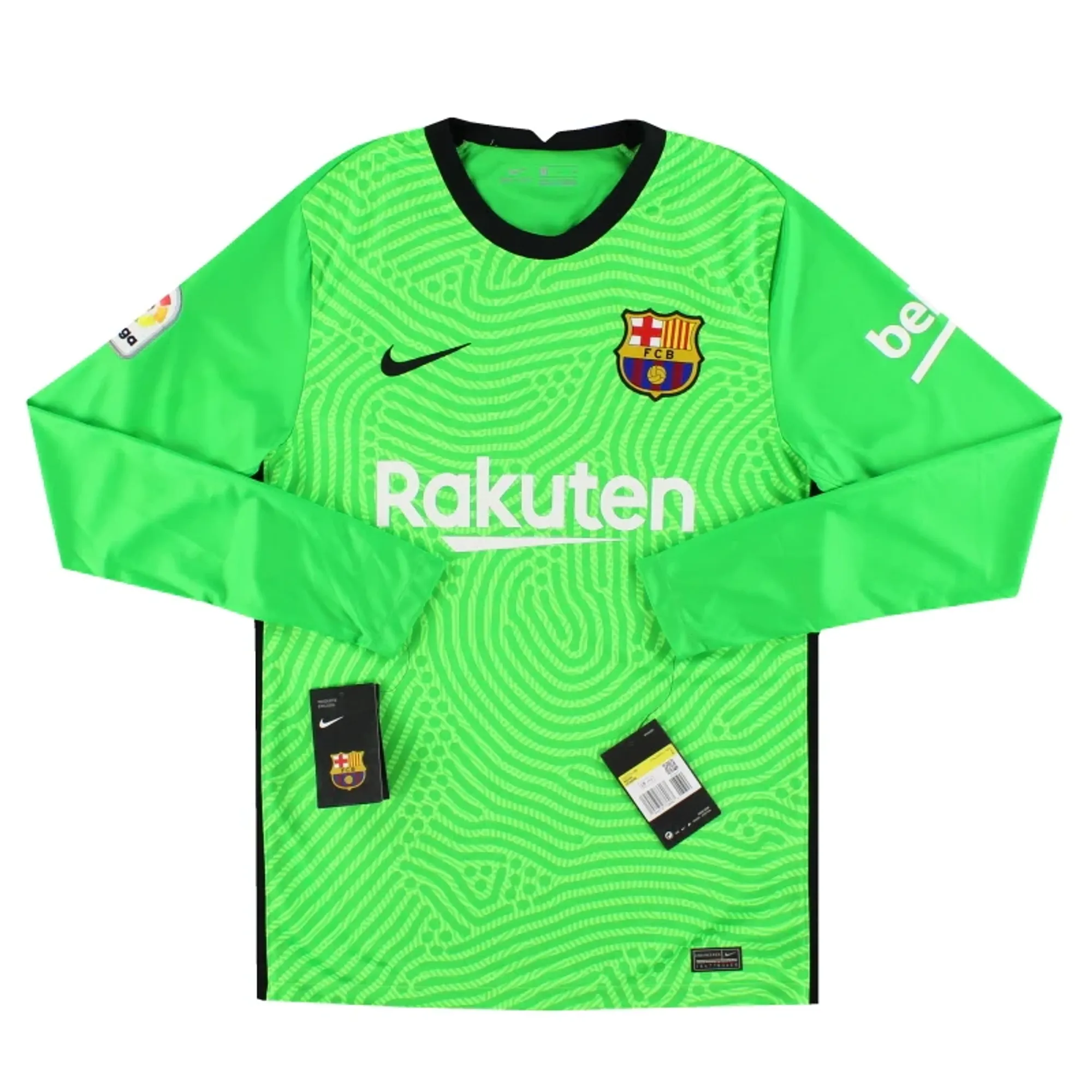 2020-21 Barcelona Nike Goalkeeper Shirt *w/tags* - Barcelona / w/tags 