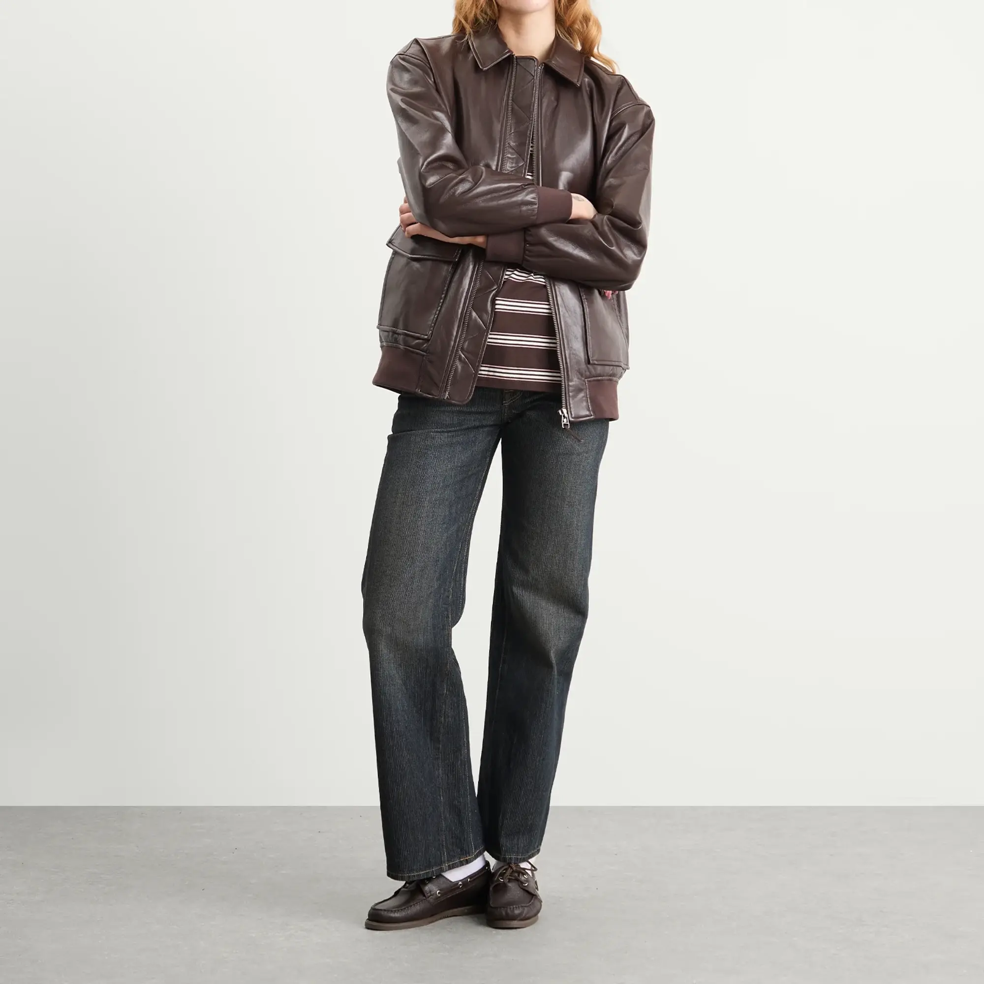 Anine Bing Women's Kelanie Jacket Dark Brown