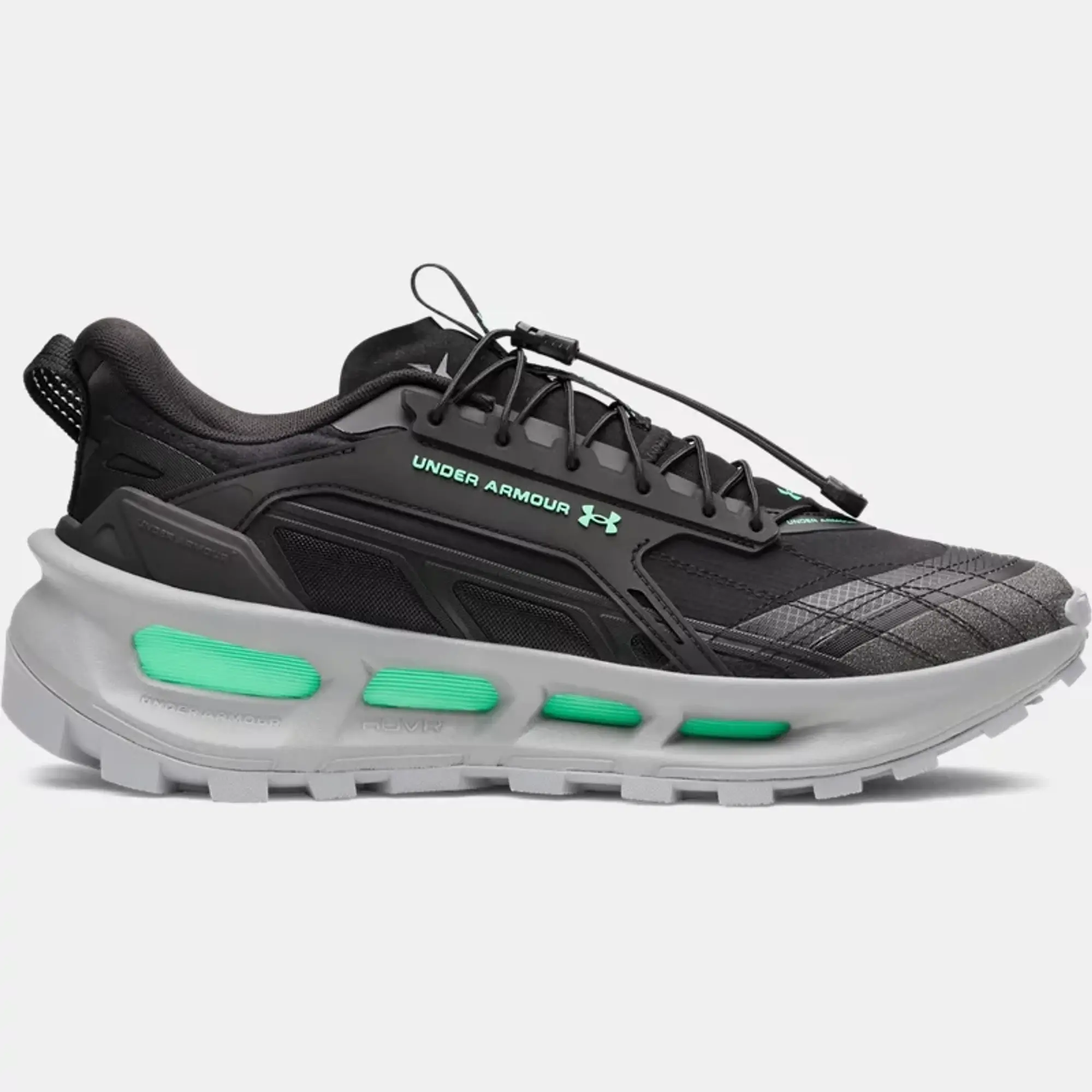 Under Armour  EXPLOR TRAIL Black / Steel / Vapor Green 4