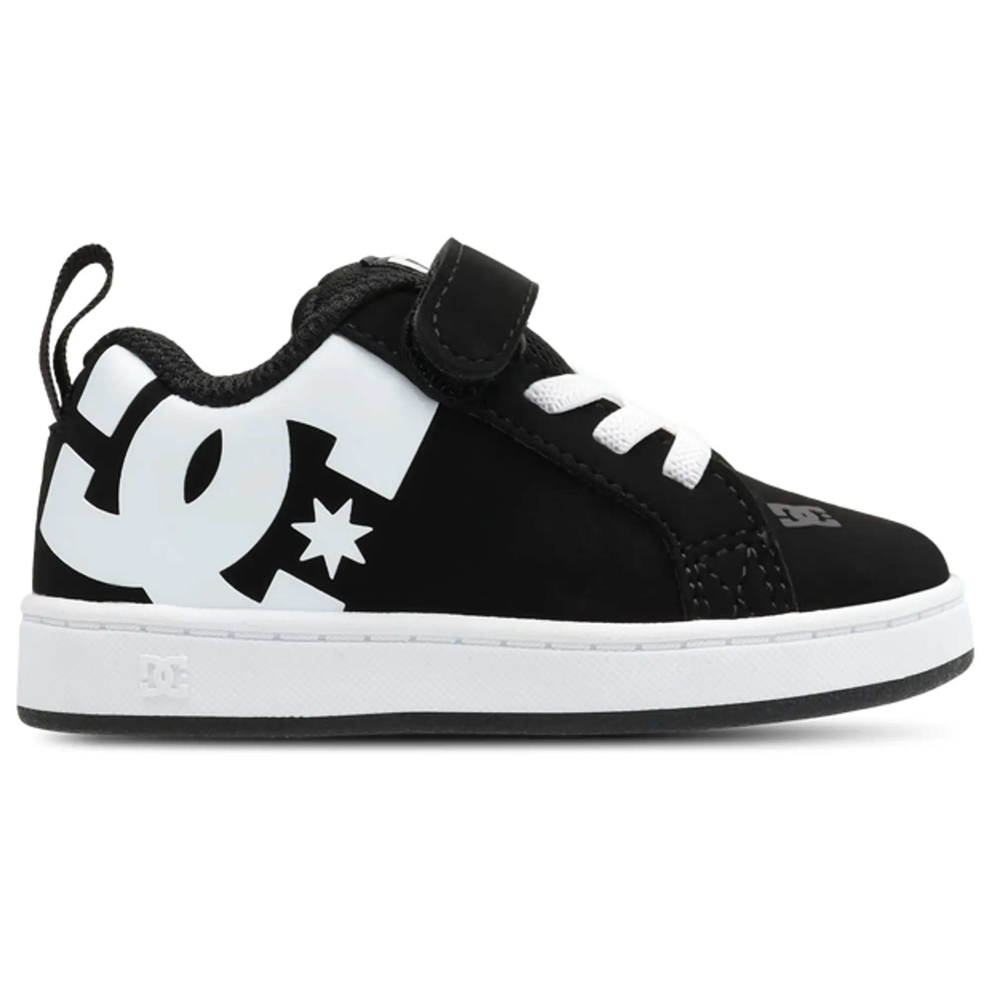 DC Sneakers Court Graffik Baby Shoes - Black