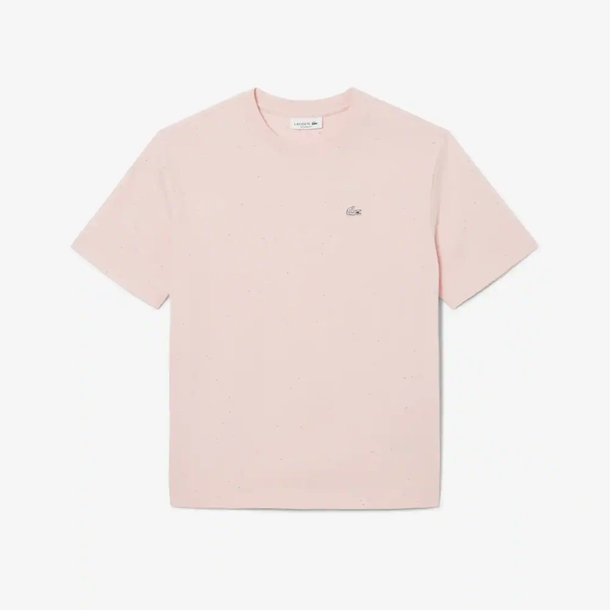 Lacoste Relaxed Fit Soft Cotton T-shirt - Light Pink