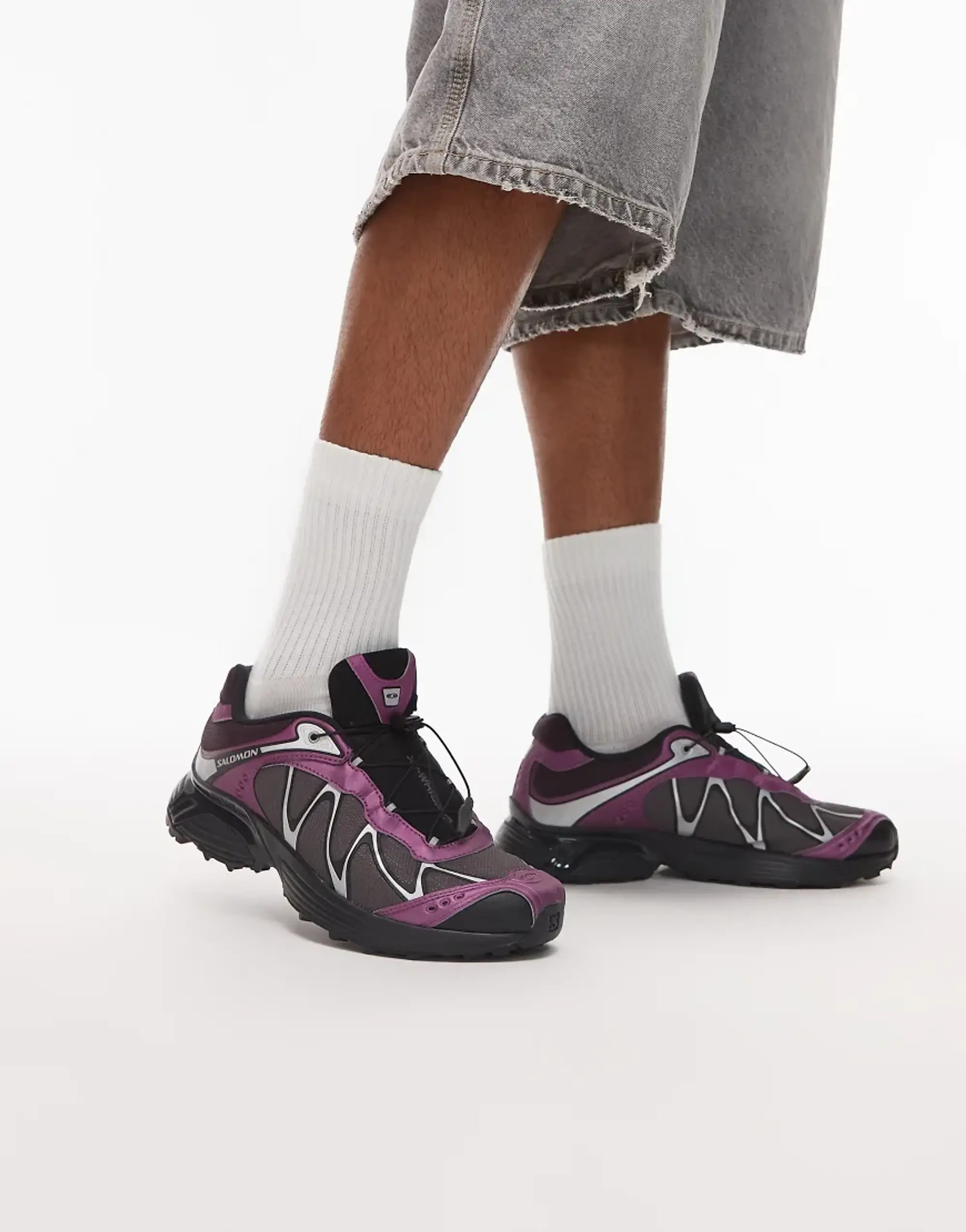 Salomon Xt-Whisper Iridescent Trainers In Purple