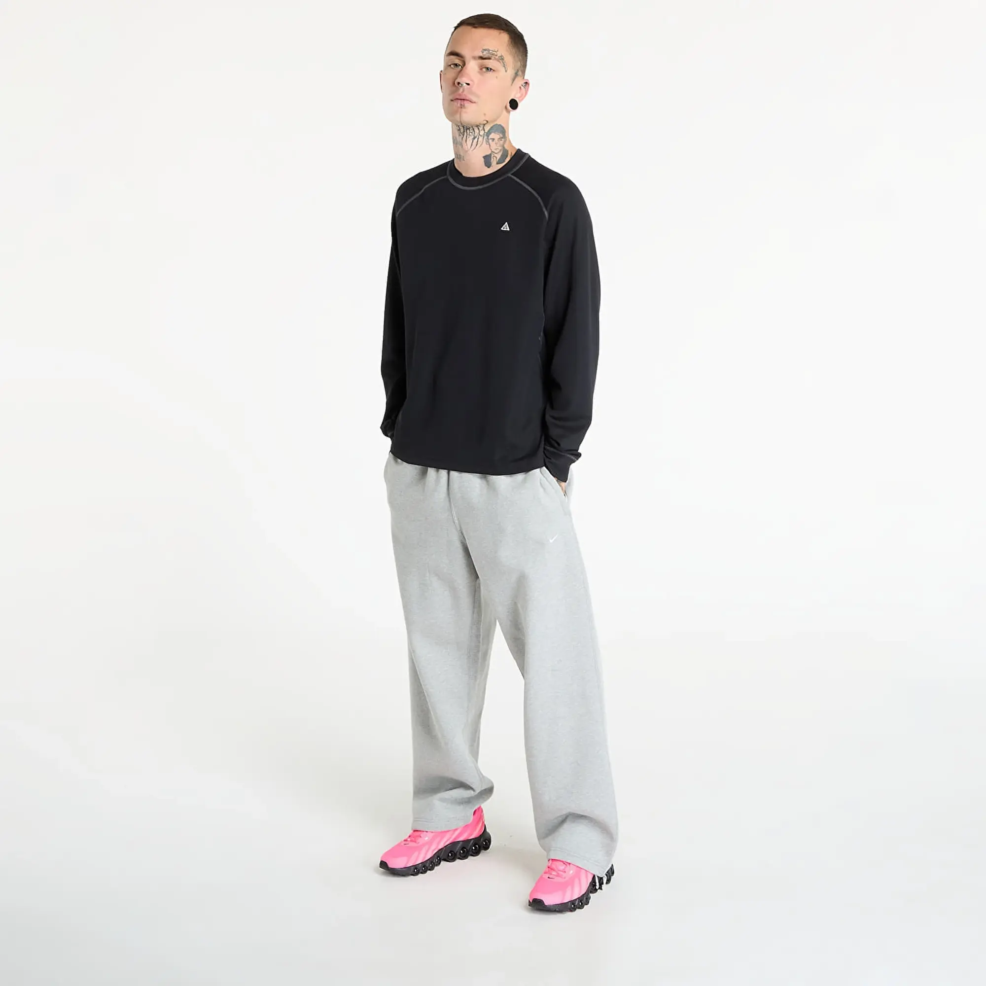 T-Shirt Nike Acg "Chinati" Men's Dri-Fit Adv Long-Sleeve Top Black/ Anthracite/ Summit White L