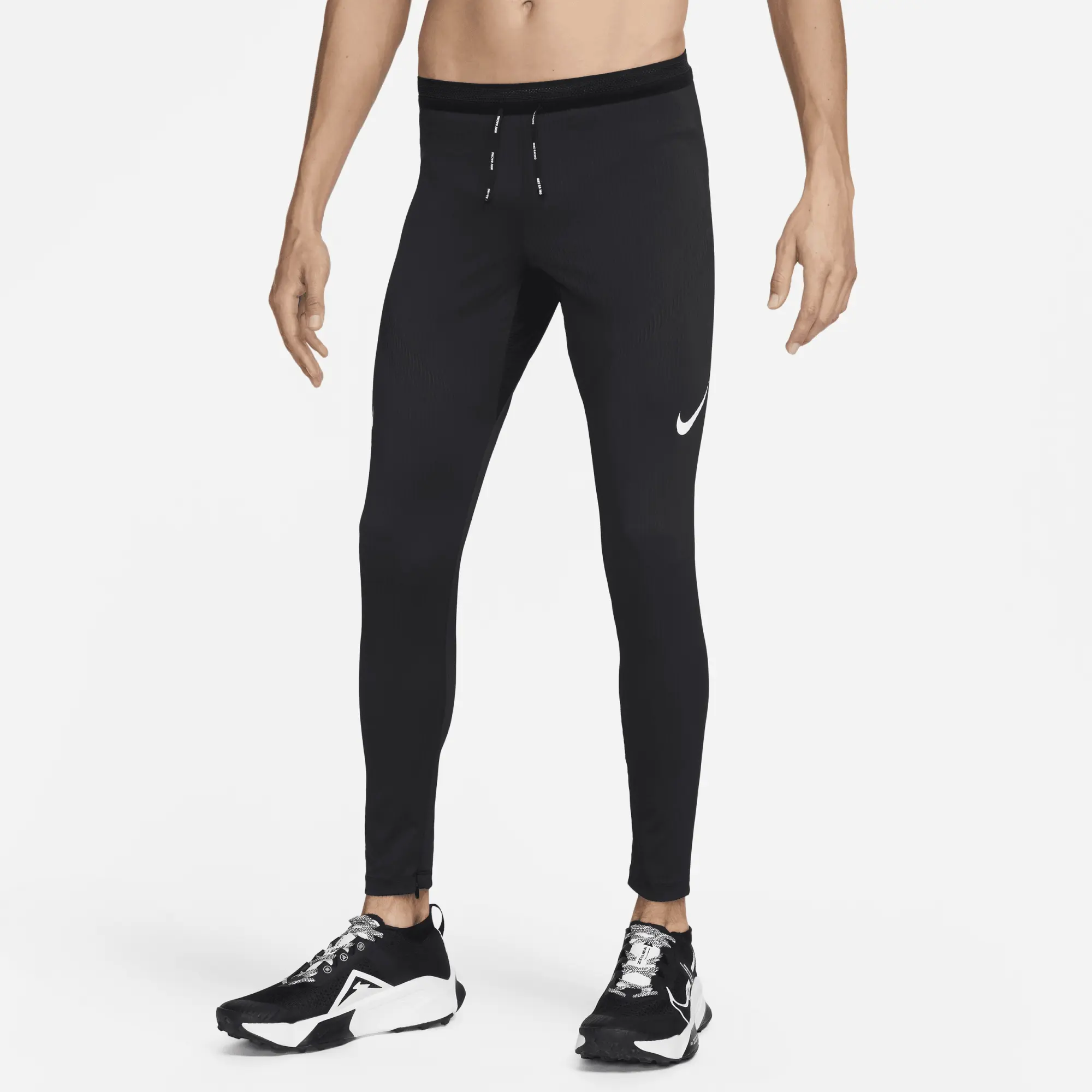 Nike AeroSwift Men's Dri-FIT ADV Running Tights - Black - Polyester/Elastane