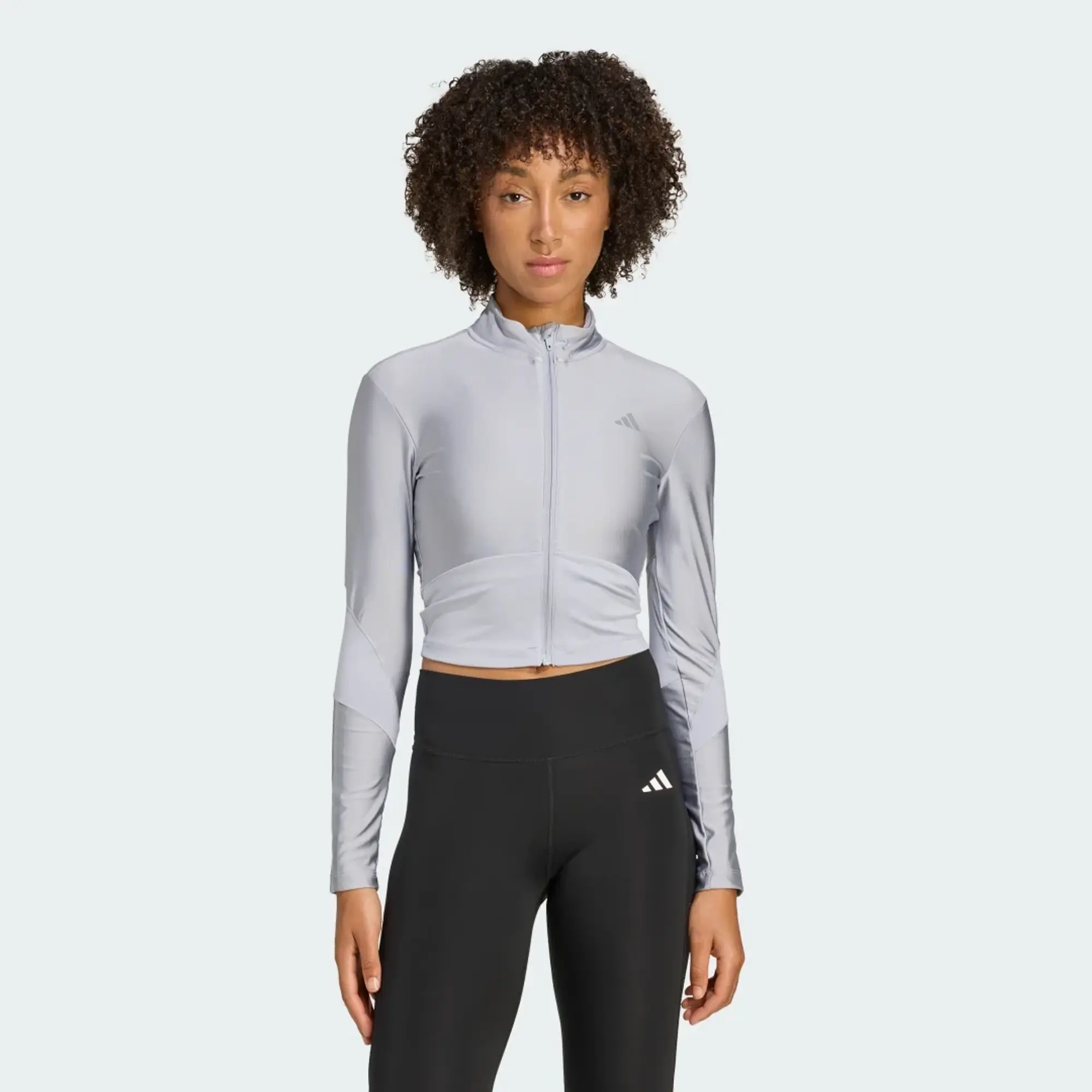 adidas Hyperglam Shine Full-Zip Sweatshirt