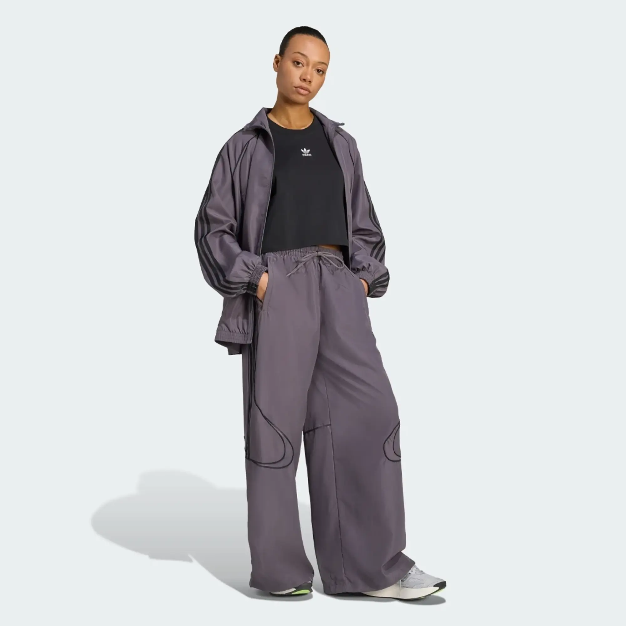 adidas Teamgeist Adicolor Oversized Woven Track Pant