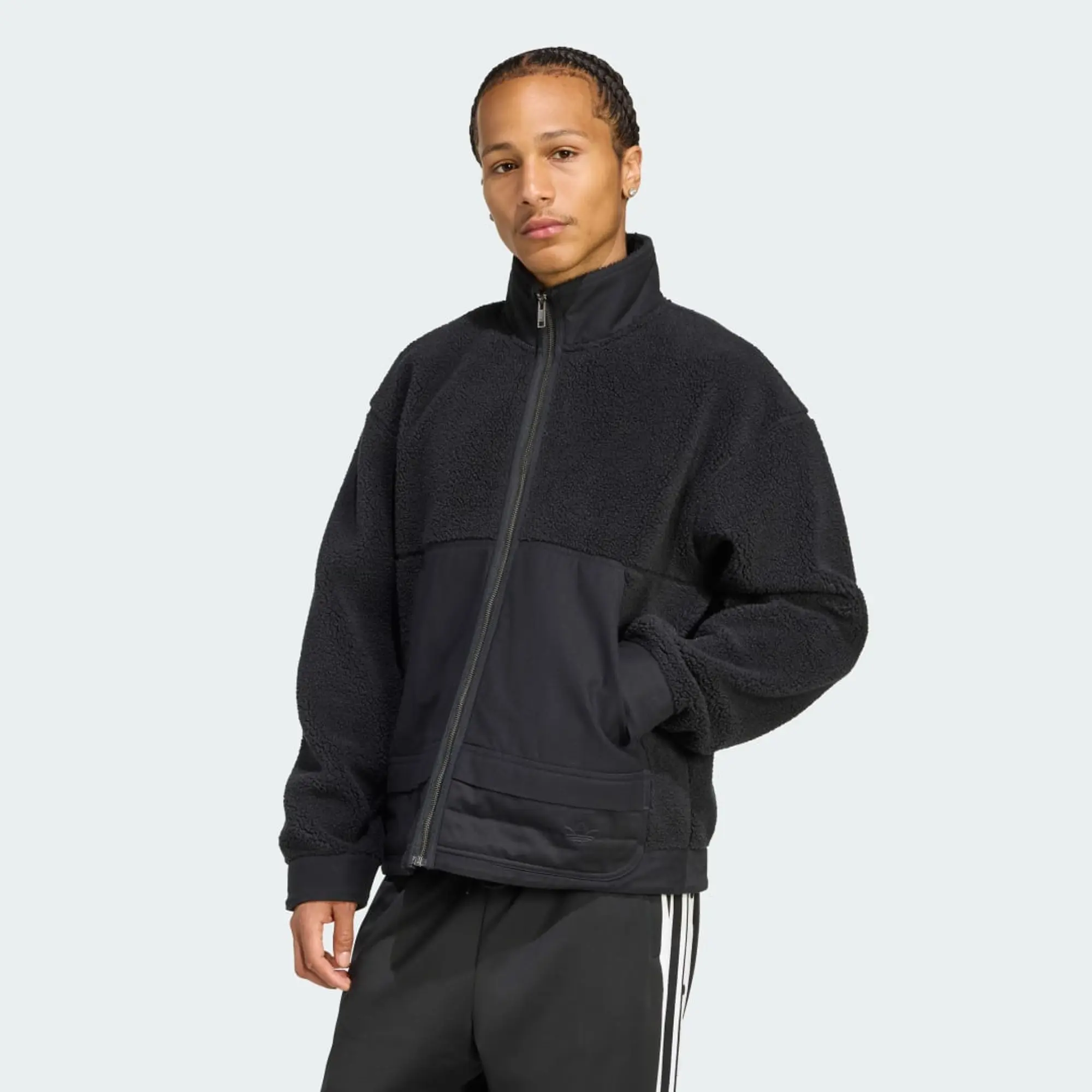 adidas Premium Essentials Polar Fleece Full-Zip Jacket