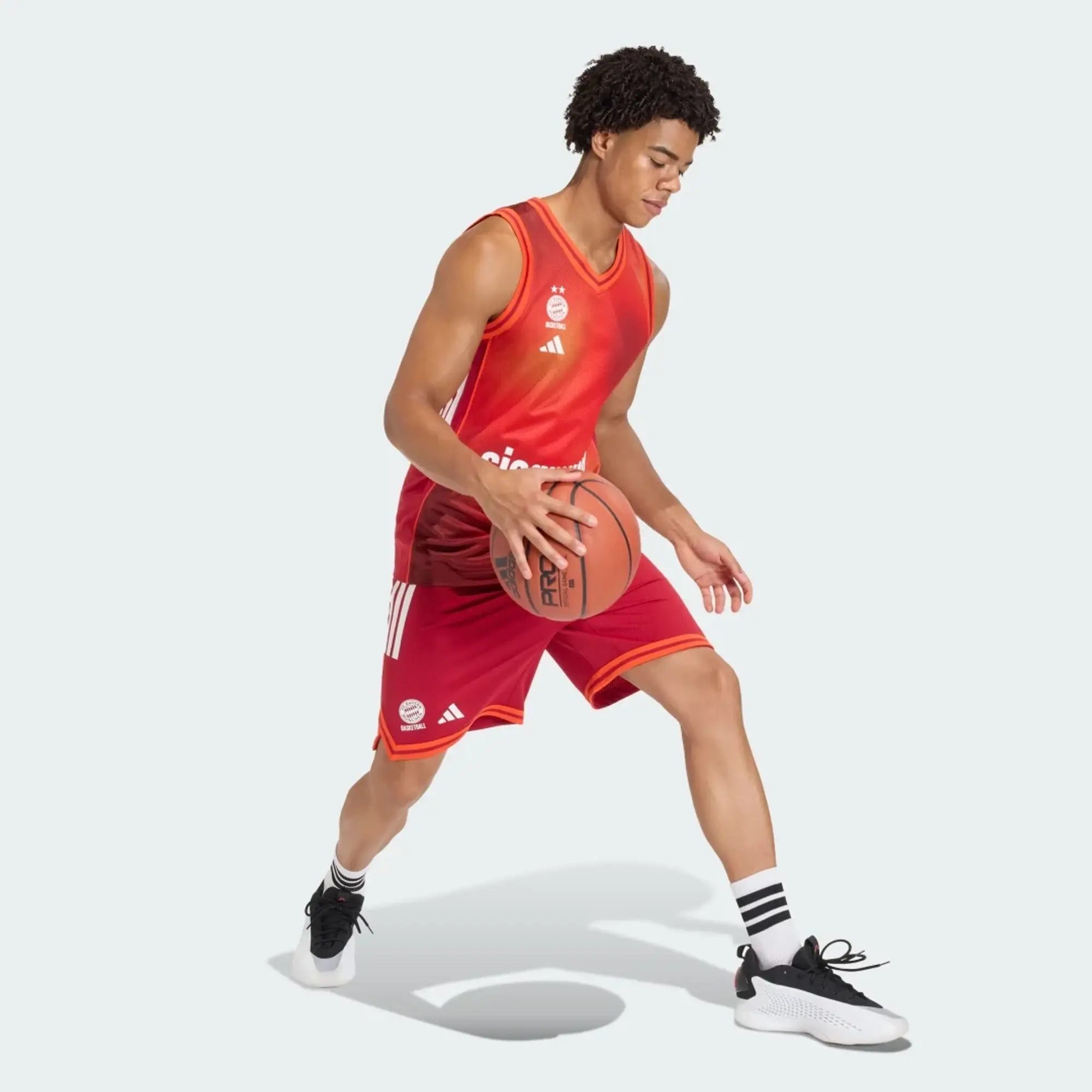 adidas FC Bayern Basketball Home Shorts
