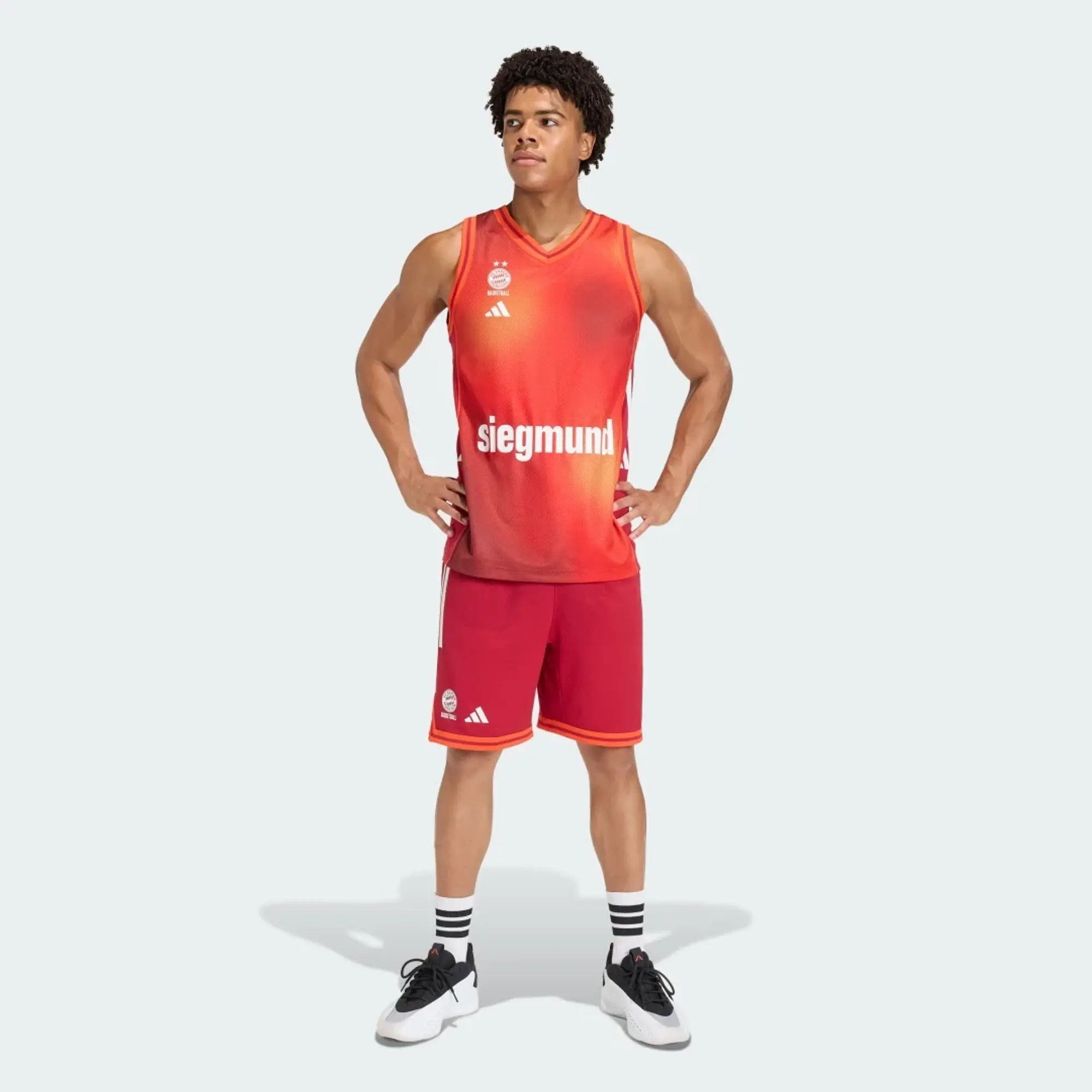 adidas FC Bayern Basketball Home Shorts