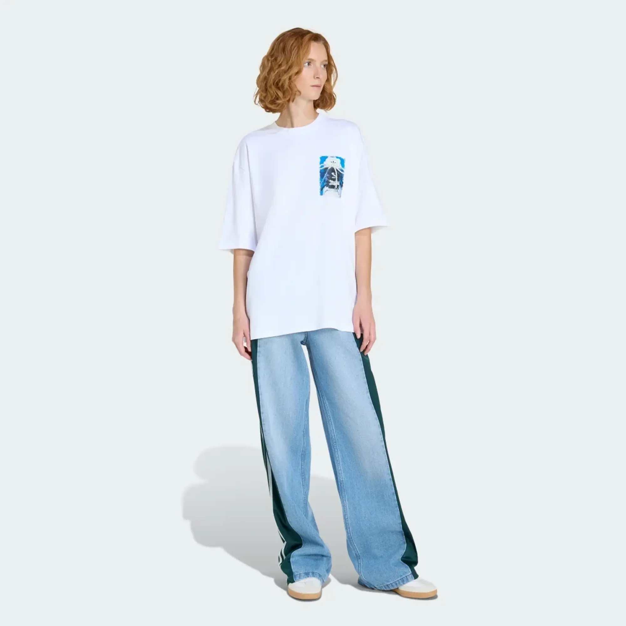 adidas adidas Originals Athletic Dept Denim Firebird Joggers