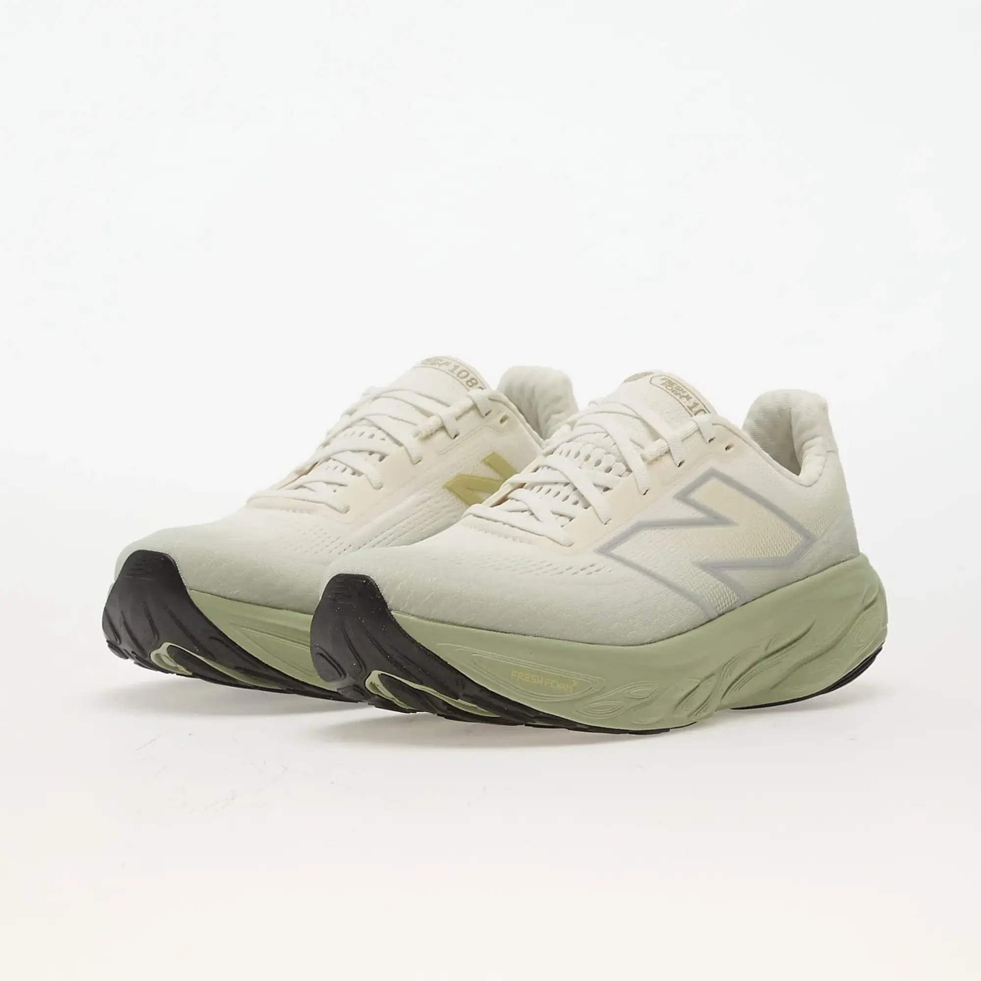 New Balance Men's Fresh Foam X 1080v14 in Green/White/Grey Synthetic