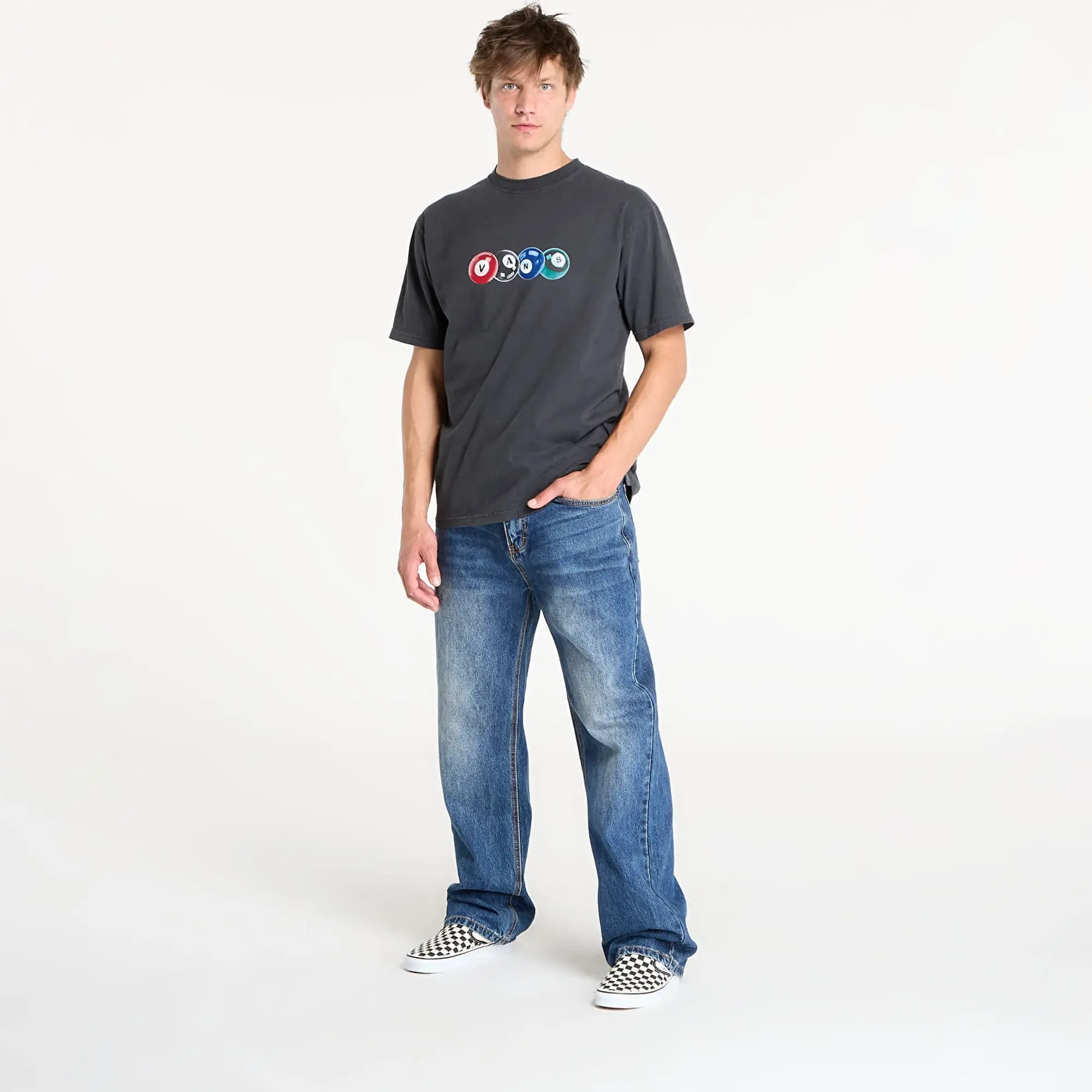 T-Shirt Vans Backspin Ss Black L