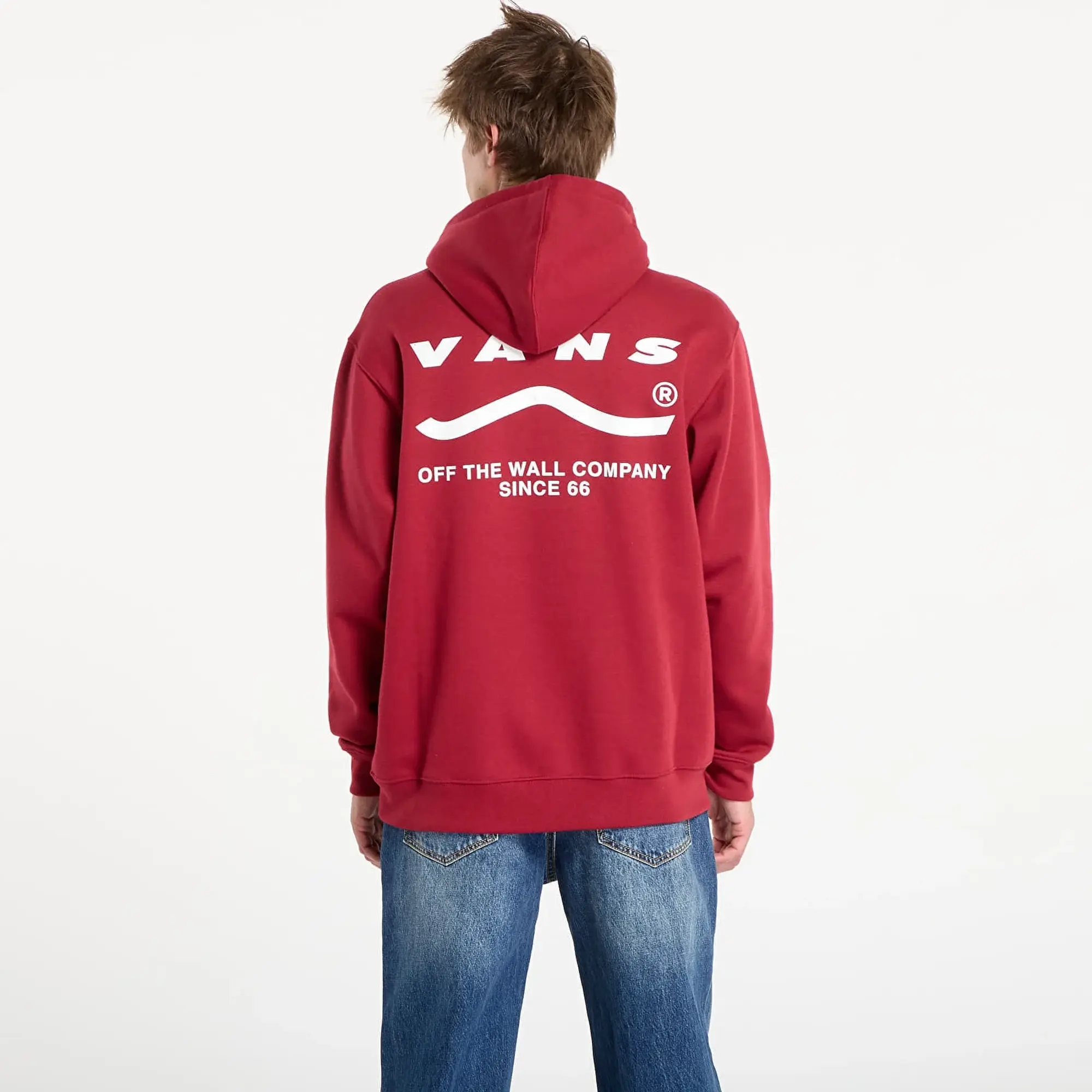 Sweatshirt Vans Deteremined Pullover Bordeaux L