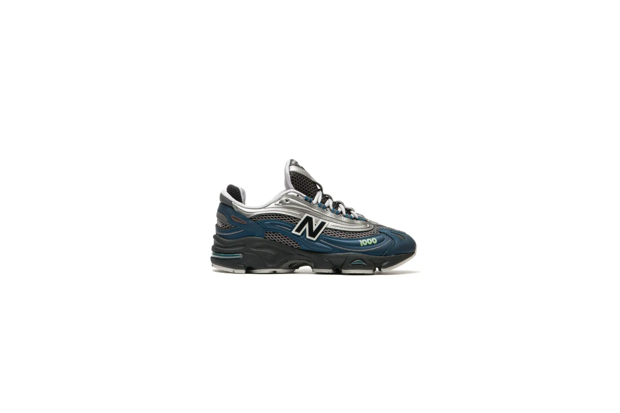 New Balance Unisex 1000 in Blue/Grey/Green Synthetic