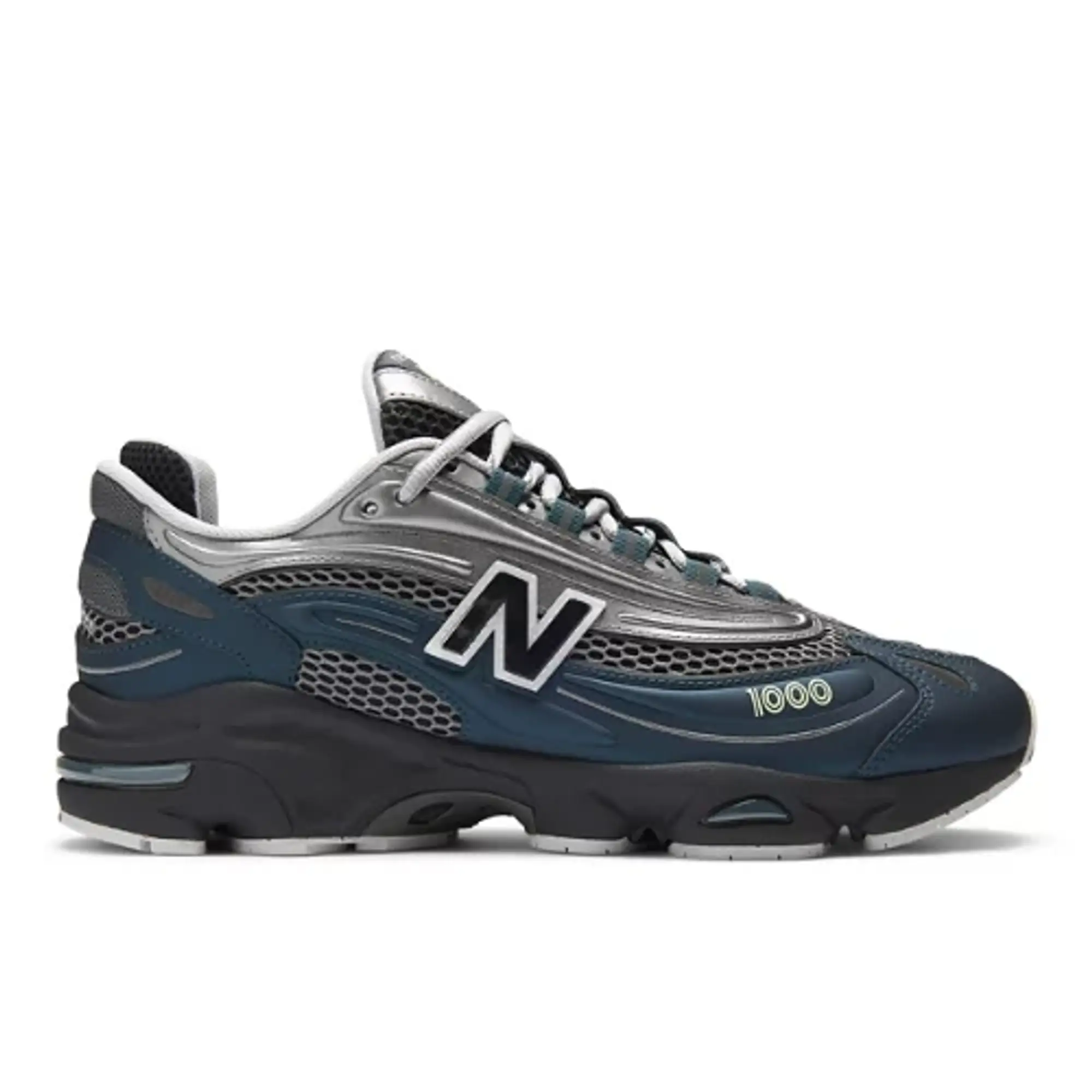 New Balance Unisex 1000 in Blue/Grey/Green Synthetic