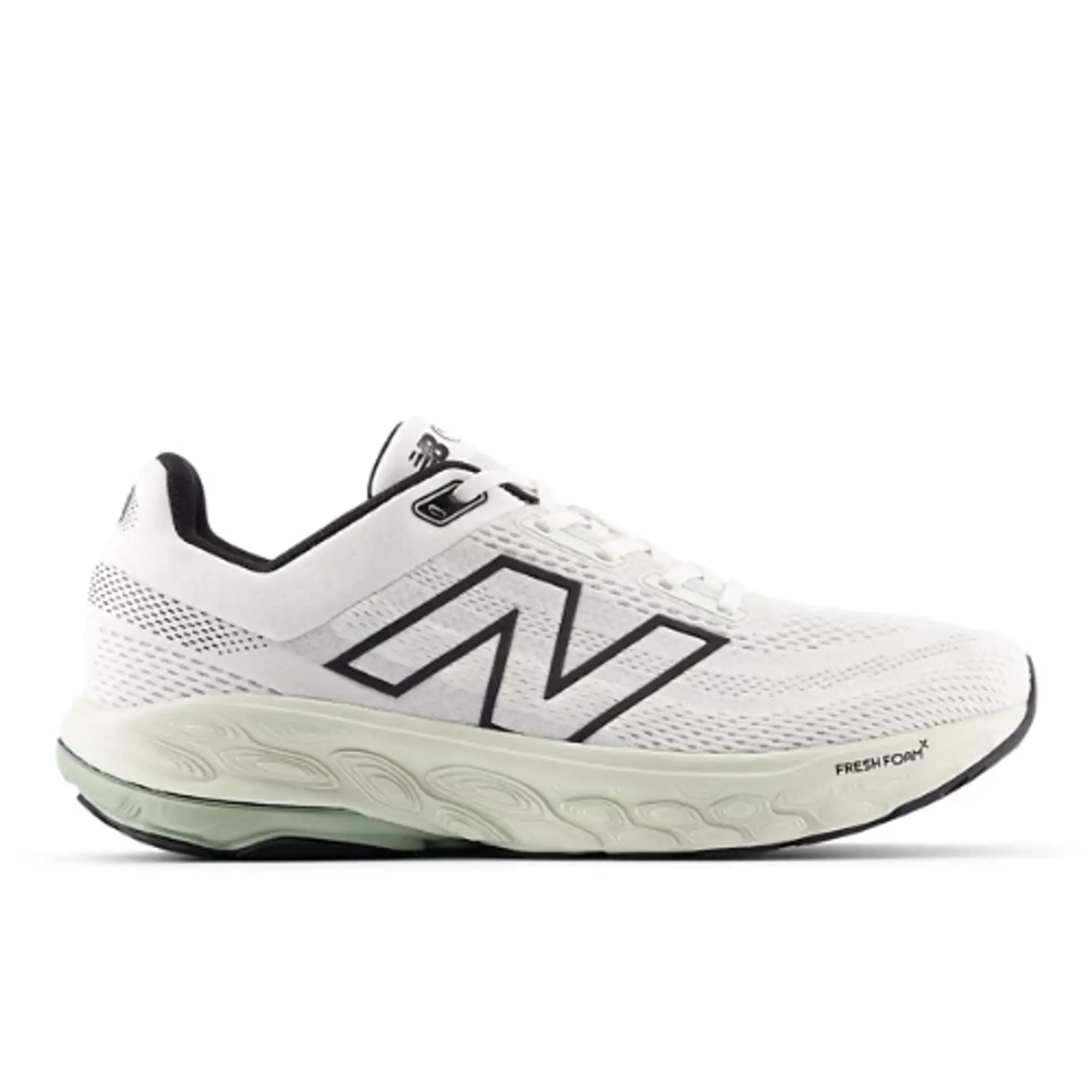 New Balance Men's Fresh Foam X 860v14 in White/Grey/Green/Yellow Synthetic