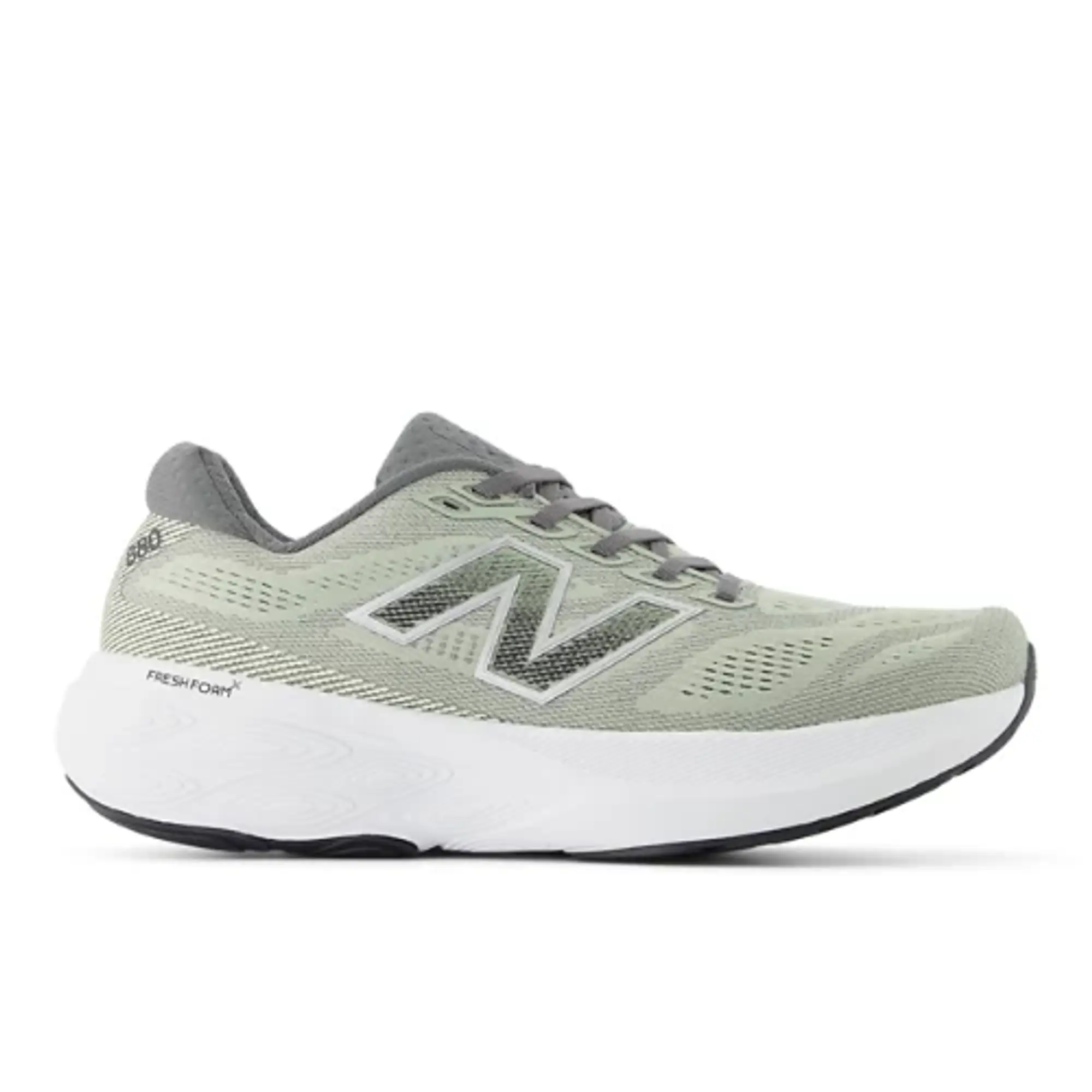 New Balance Men's Fresh Foam X 880v15 in Green/Grey/Black Synthetic