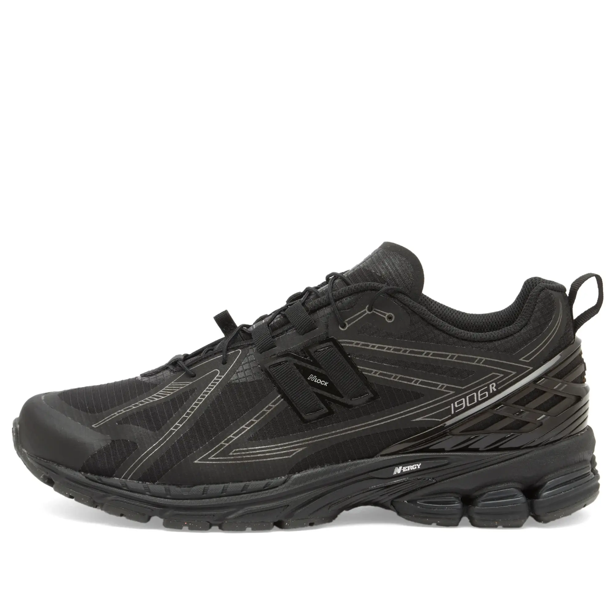 New Balance Unisex 1906R in Black/Grey Synthetic