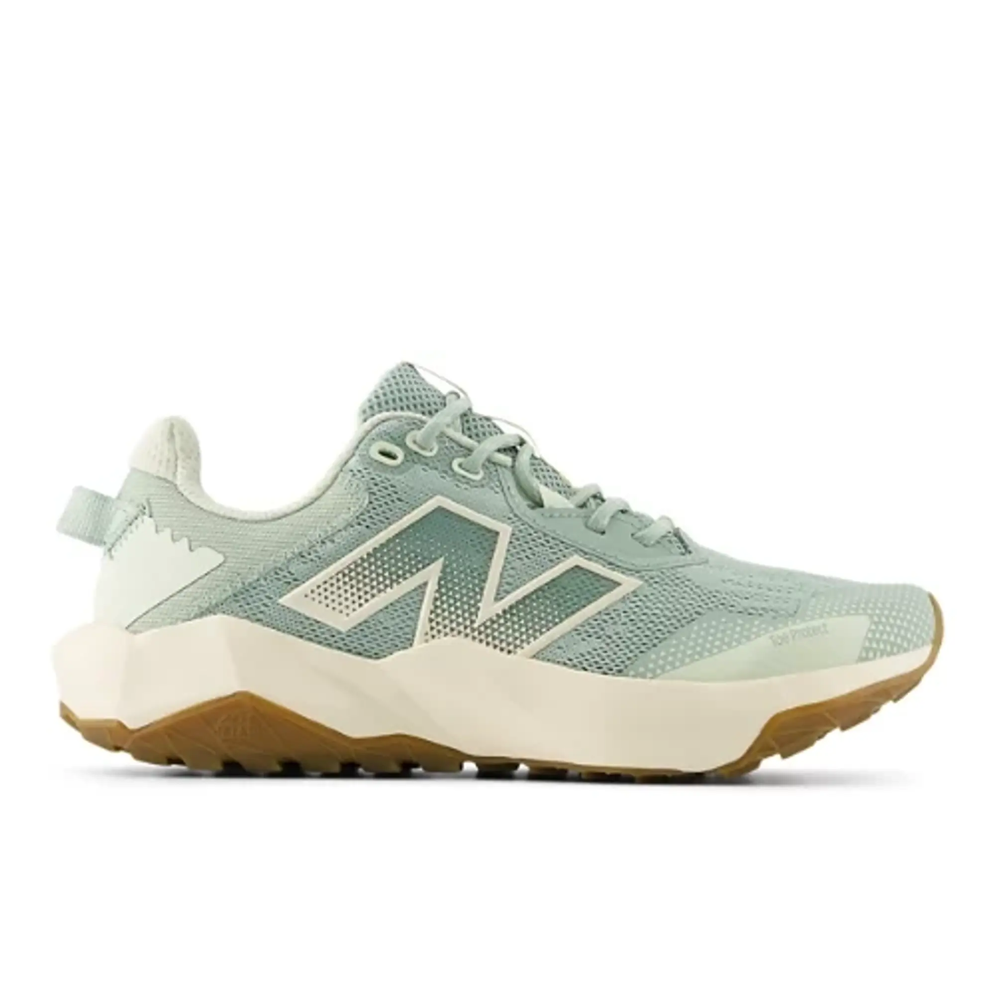 New Balance Women's DYNASOFT NITREL v6 in Green/Beige Textile