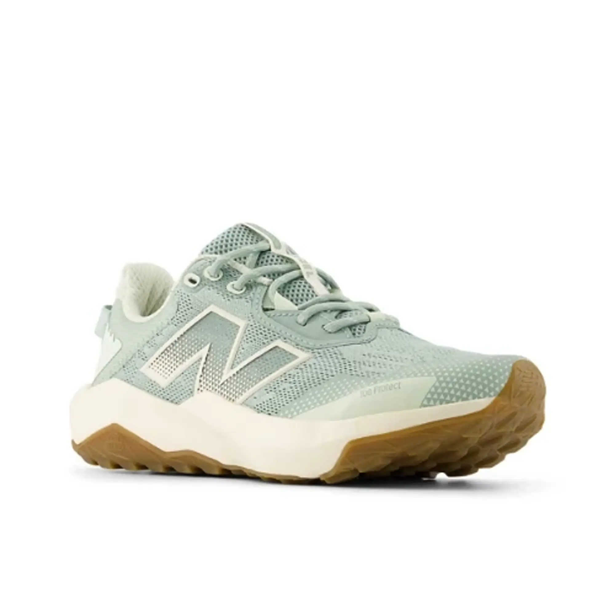 New Balance Women's DYNASOFT NITREL v6 in Green/Beige Textile