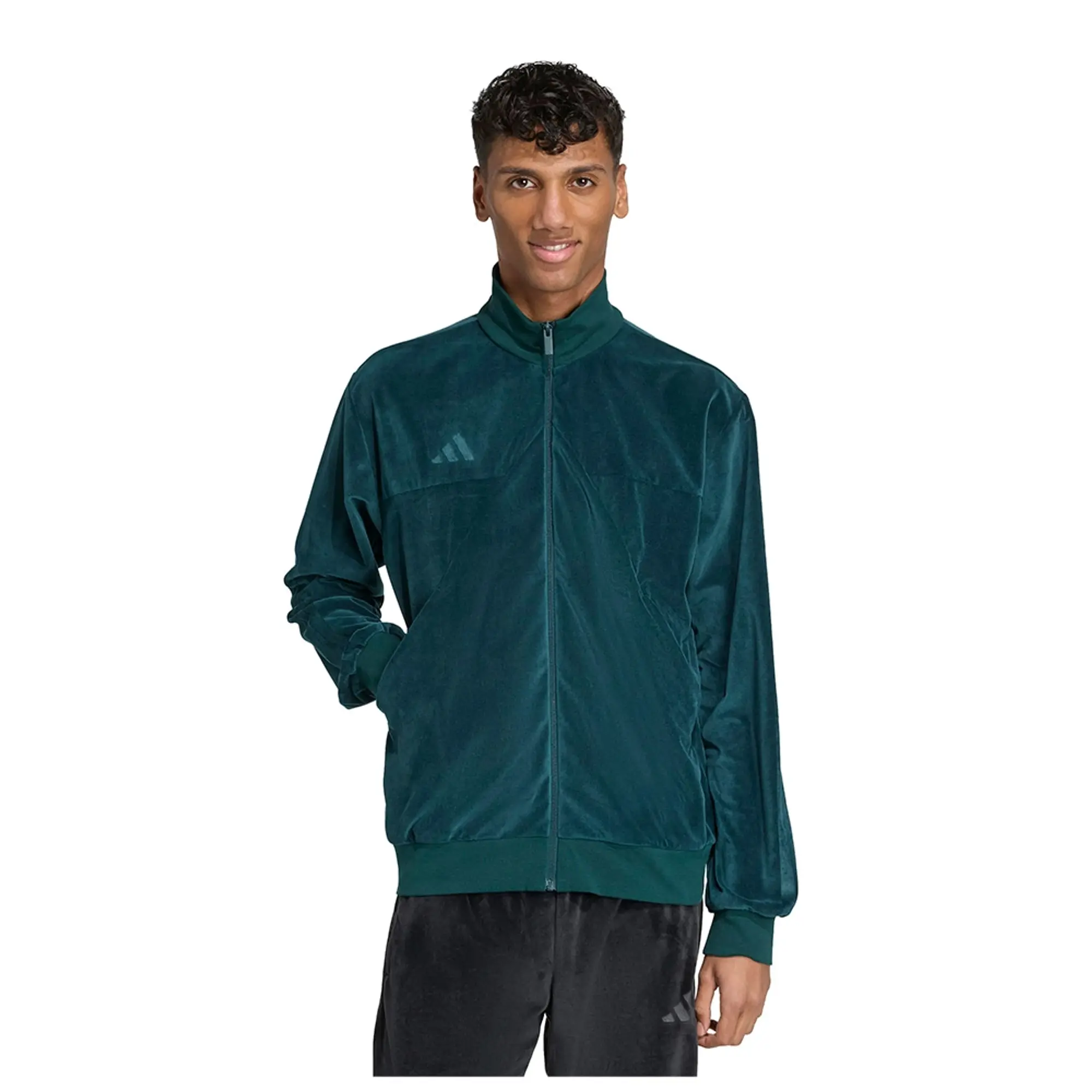 Adidas Velour Tracksuit Jacket