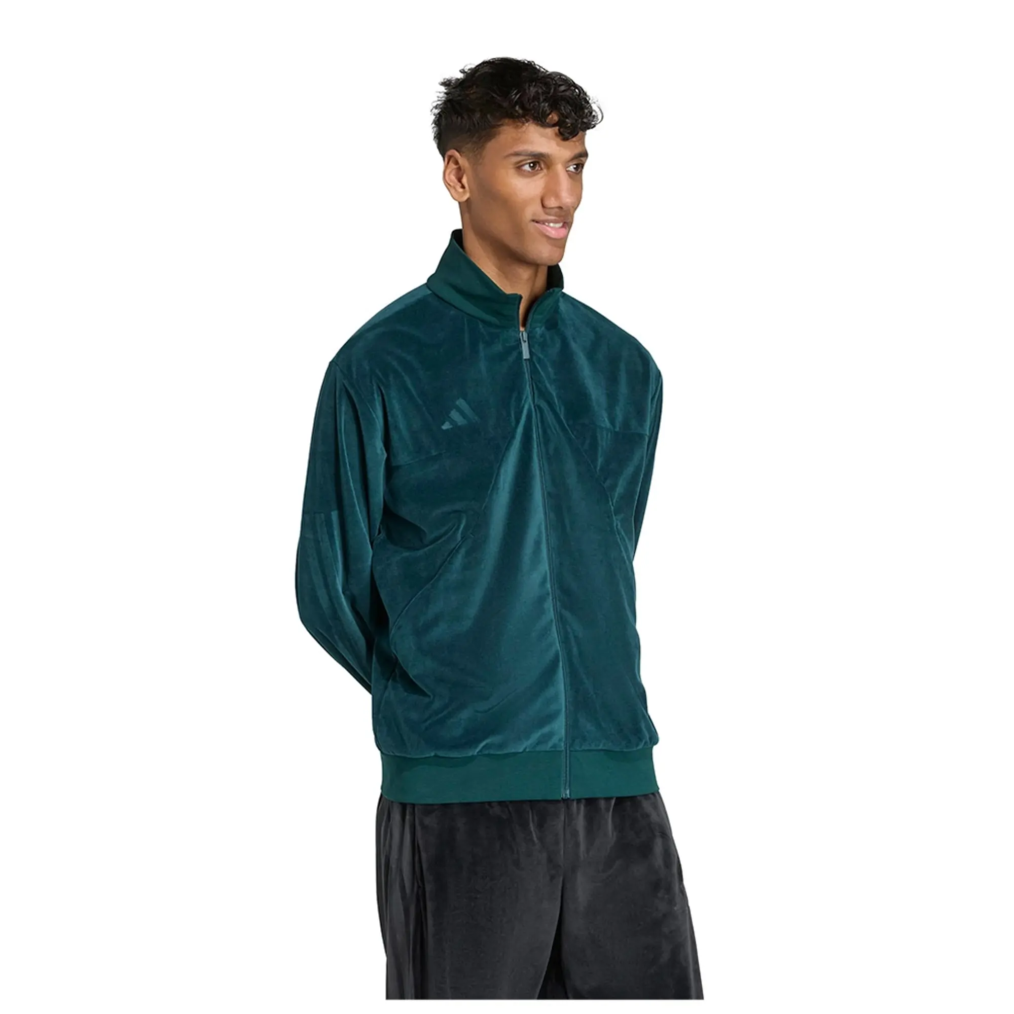 Adidas Velour Tracksuit Jacket