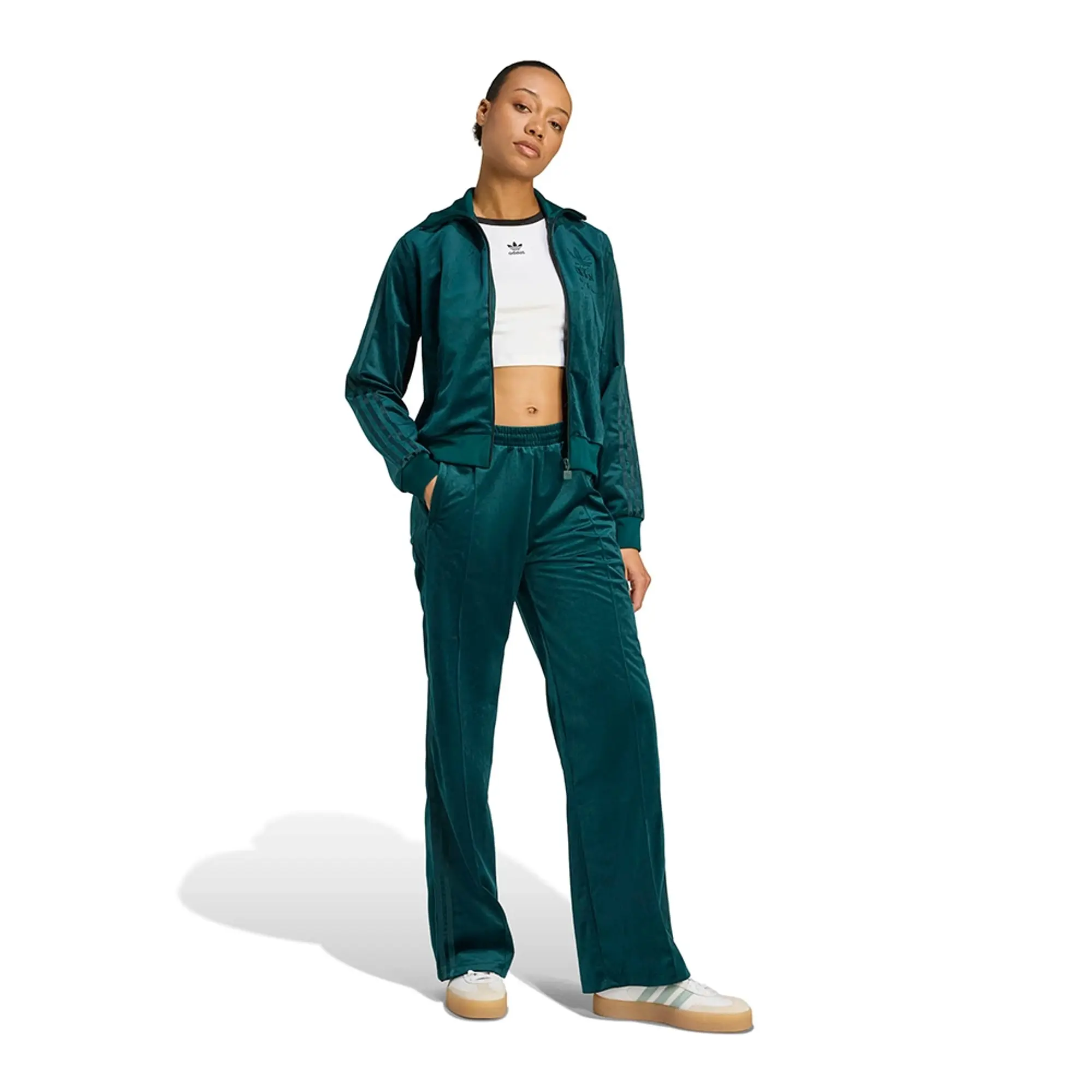 Adidas Originals Adicolor Velour Tracksuit Pants