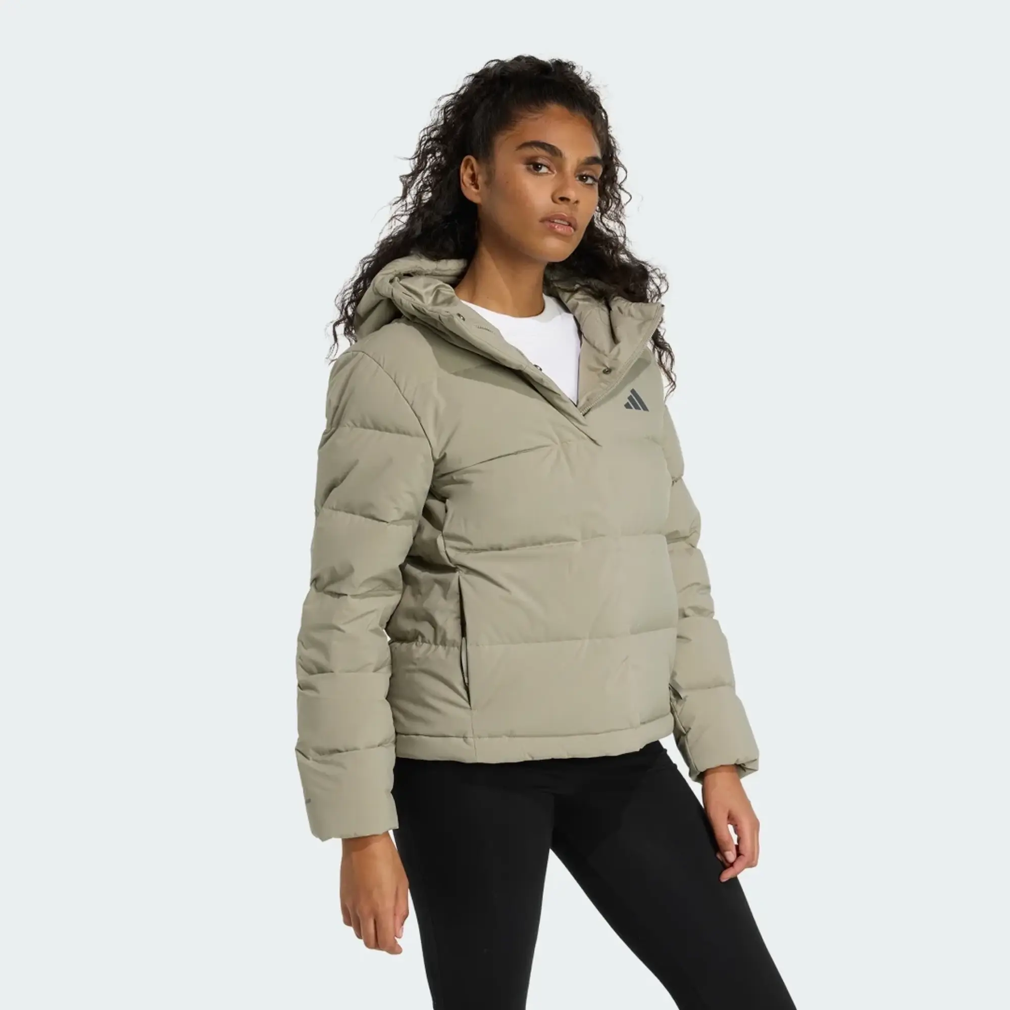 adidas Helionic CLIMAWARM Hooded Down Jacket