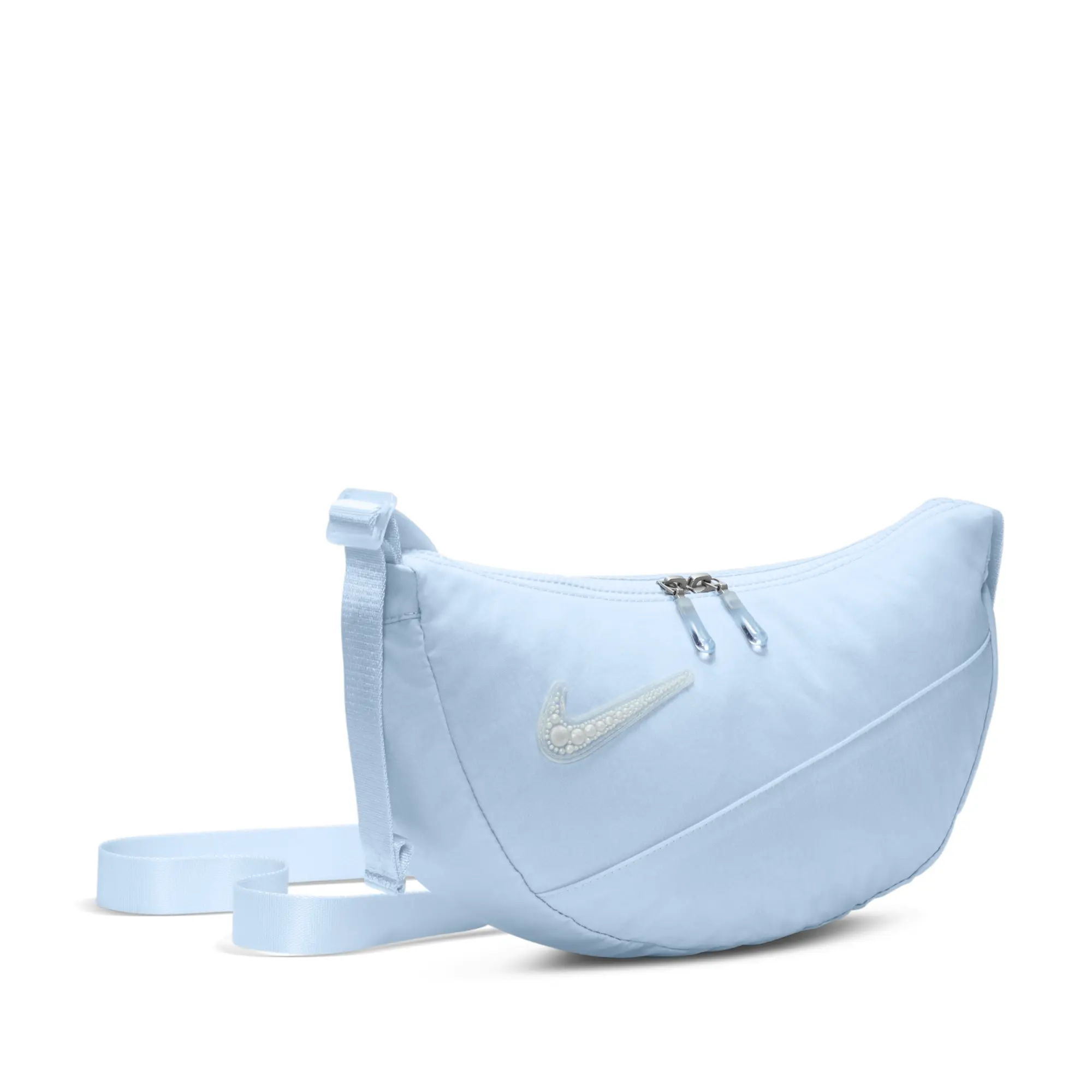 Nike Aura Women's Artist Collection Crescent Crossbody Bag (4L) - Blue - Nylon
