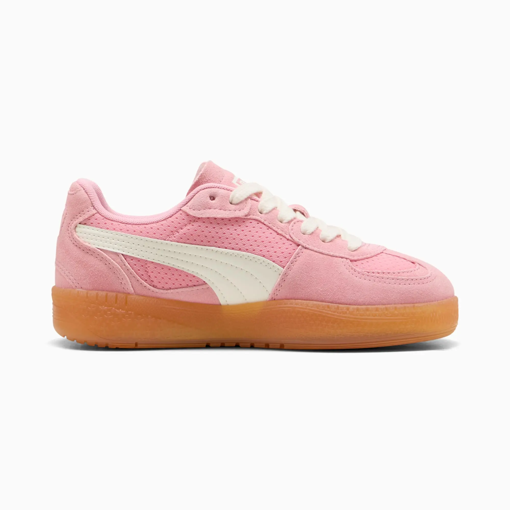 PUMA Palermo Moda Vintage Sneakers Women, Warm White/Pinkscape, size 3