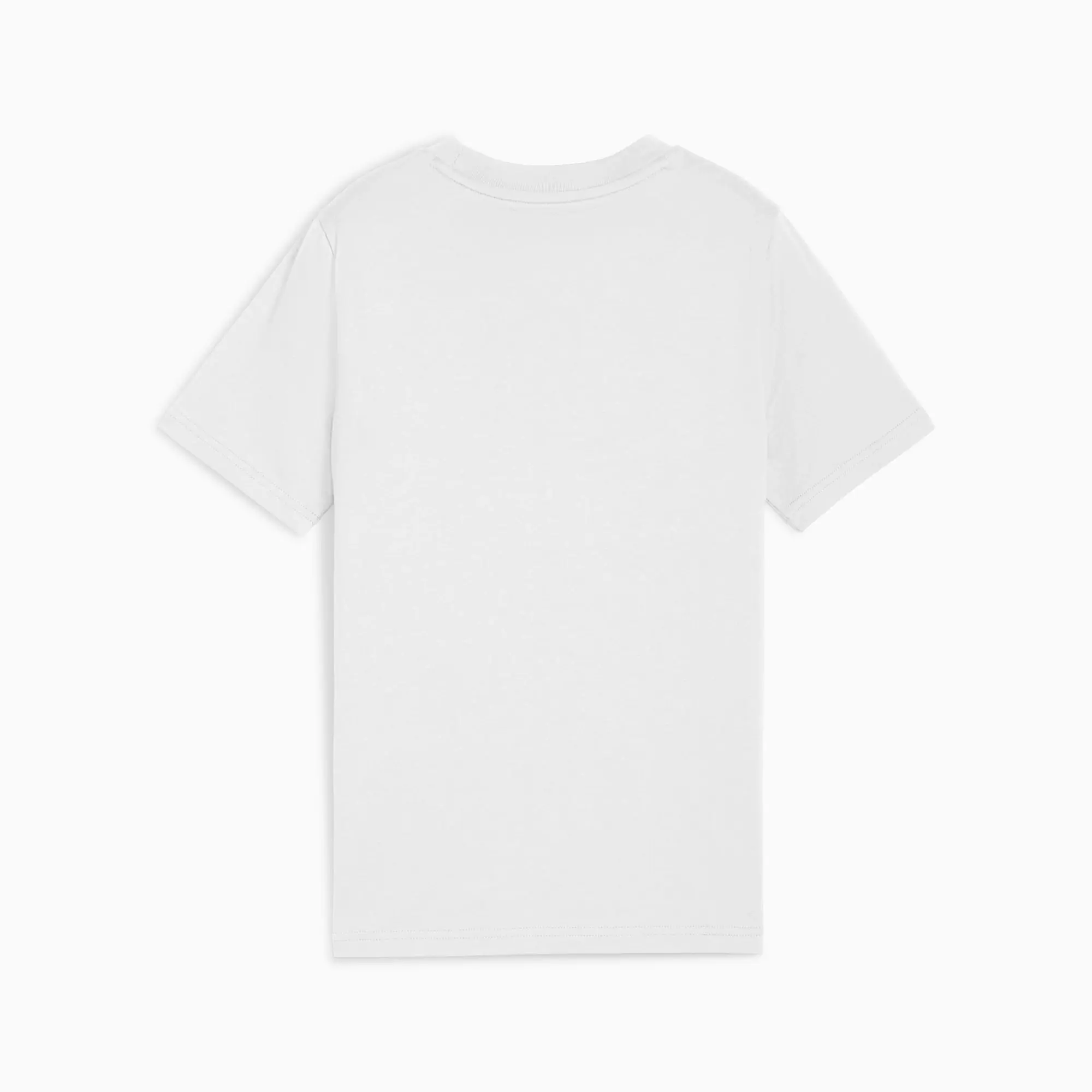 PUMA Sport Rib Collar T-Shirt Youth, White, size 11-12 Youth
