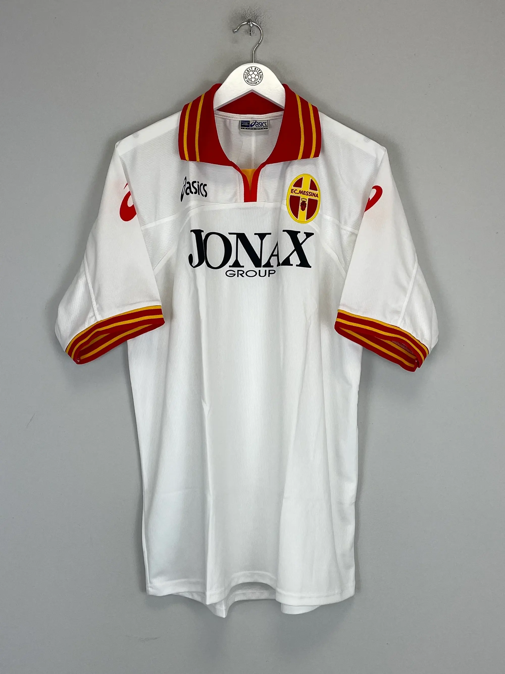 2002/03 MESSINA *MINT* HOME SHIRT (XL) ASICS | CULT KITS
