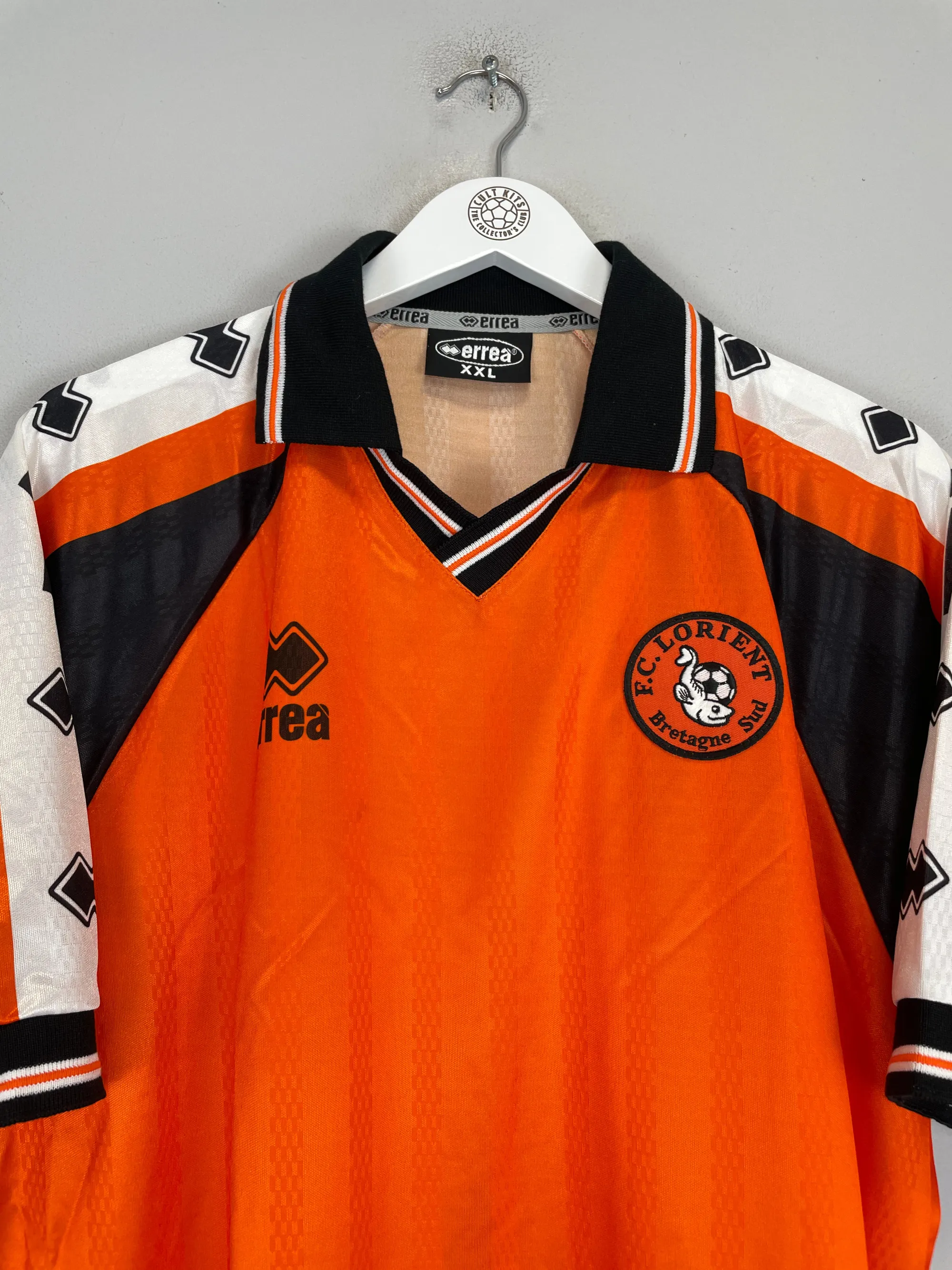 2001/02 FC LORIENT *MINT* HOME SHIRT (XXL) ERREA | CULT KITS | CKits ...