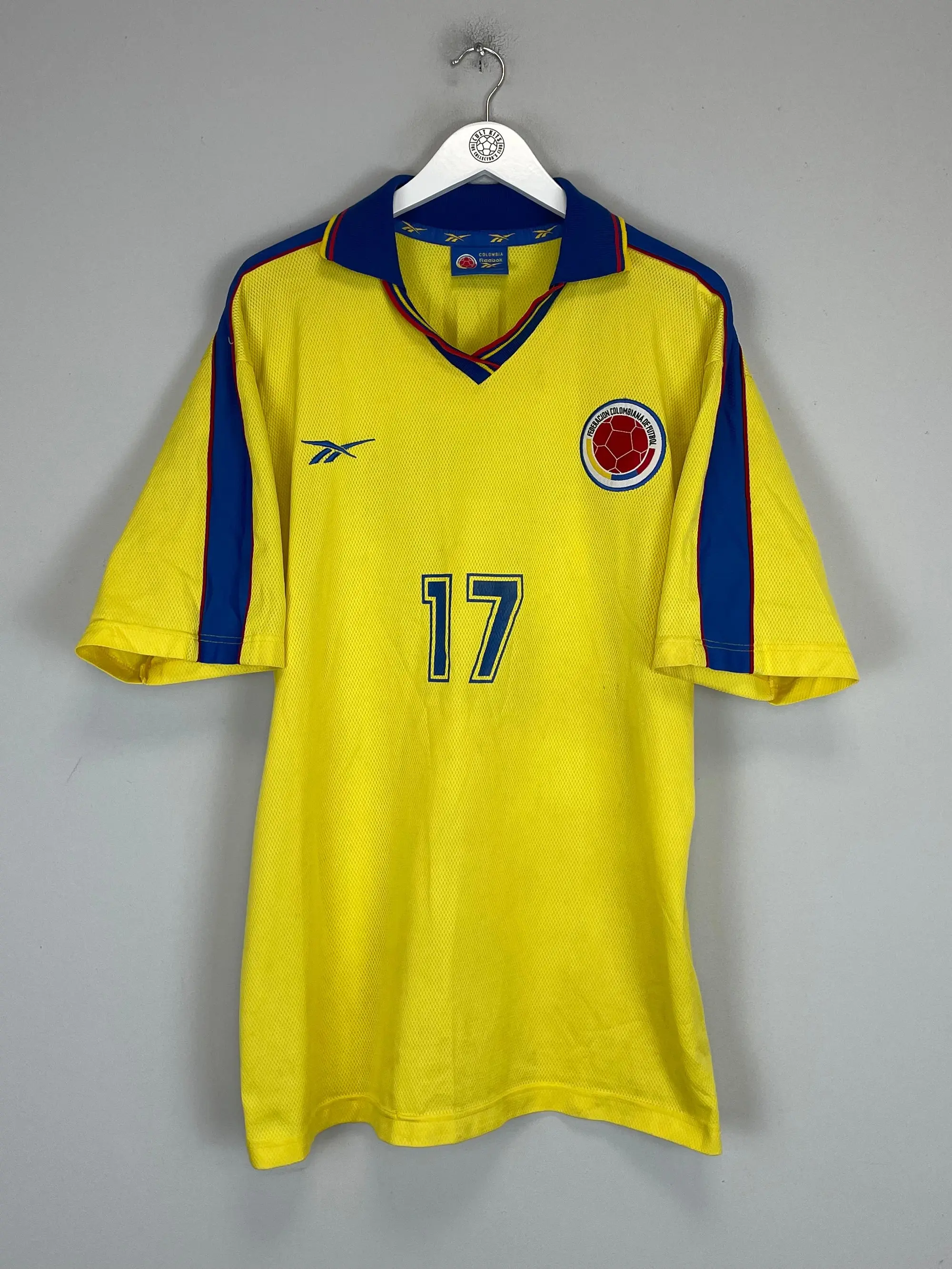 2000 COLOMBIA #17 HOME SHIRT (XL) REEBOK | CULT KITS