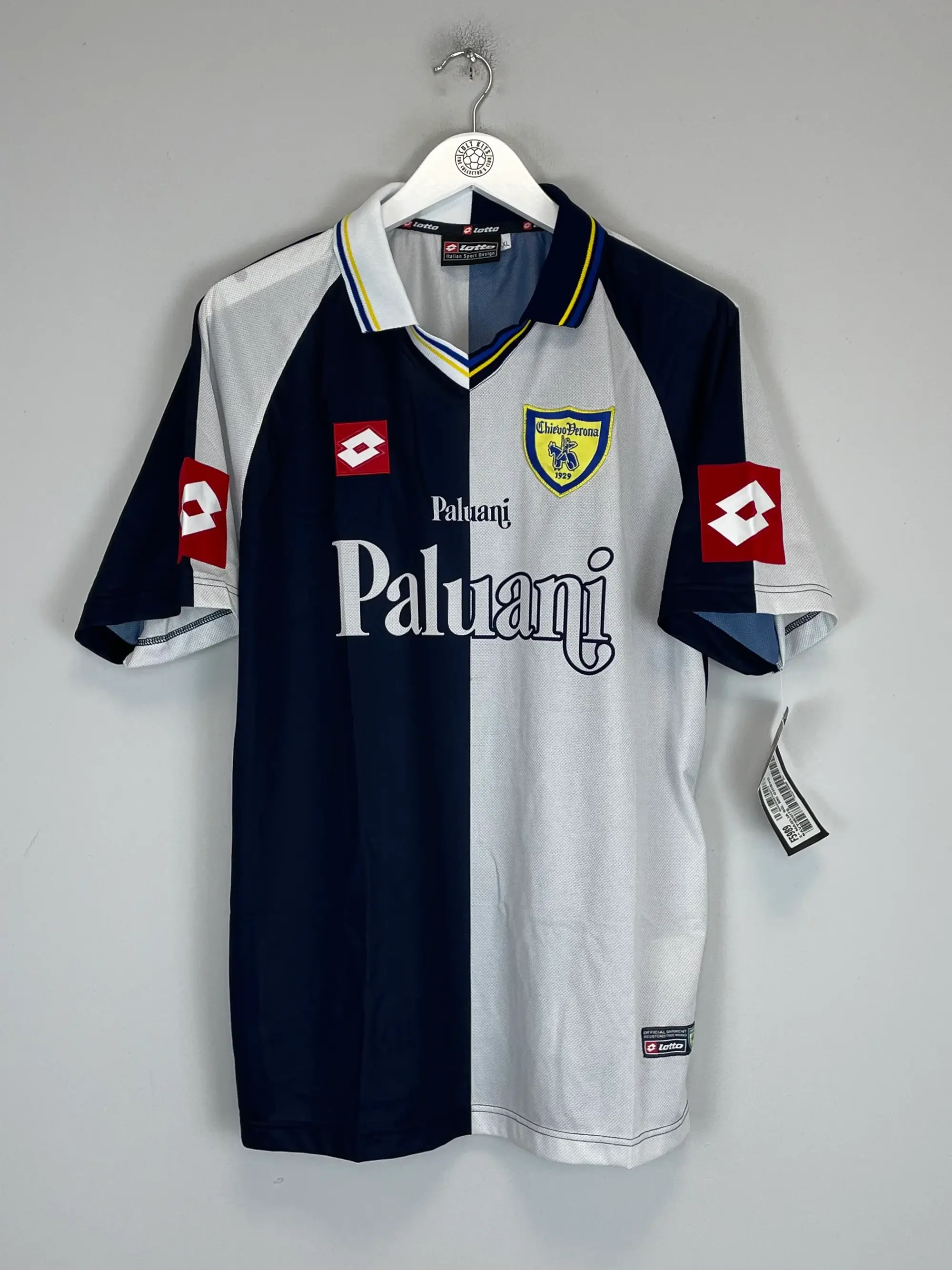 2003/04 CHIEVO VERONA *BNWT* THIRD SHIRT (XL) LOTTO | CULT KITS