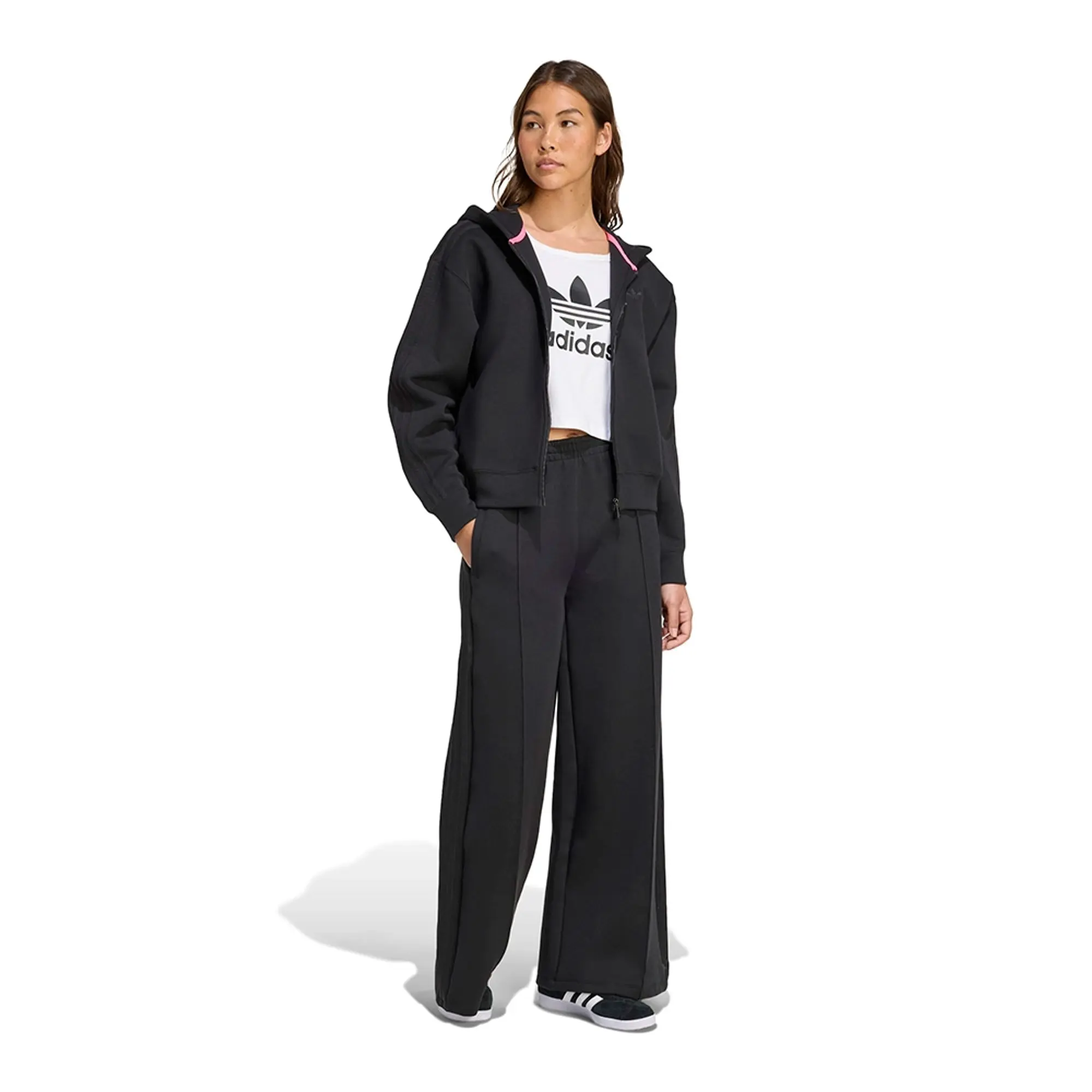 Adidas Originals Adicolor 3 Stripes Spacer Full Zip Sweatshirt