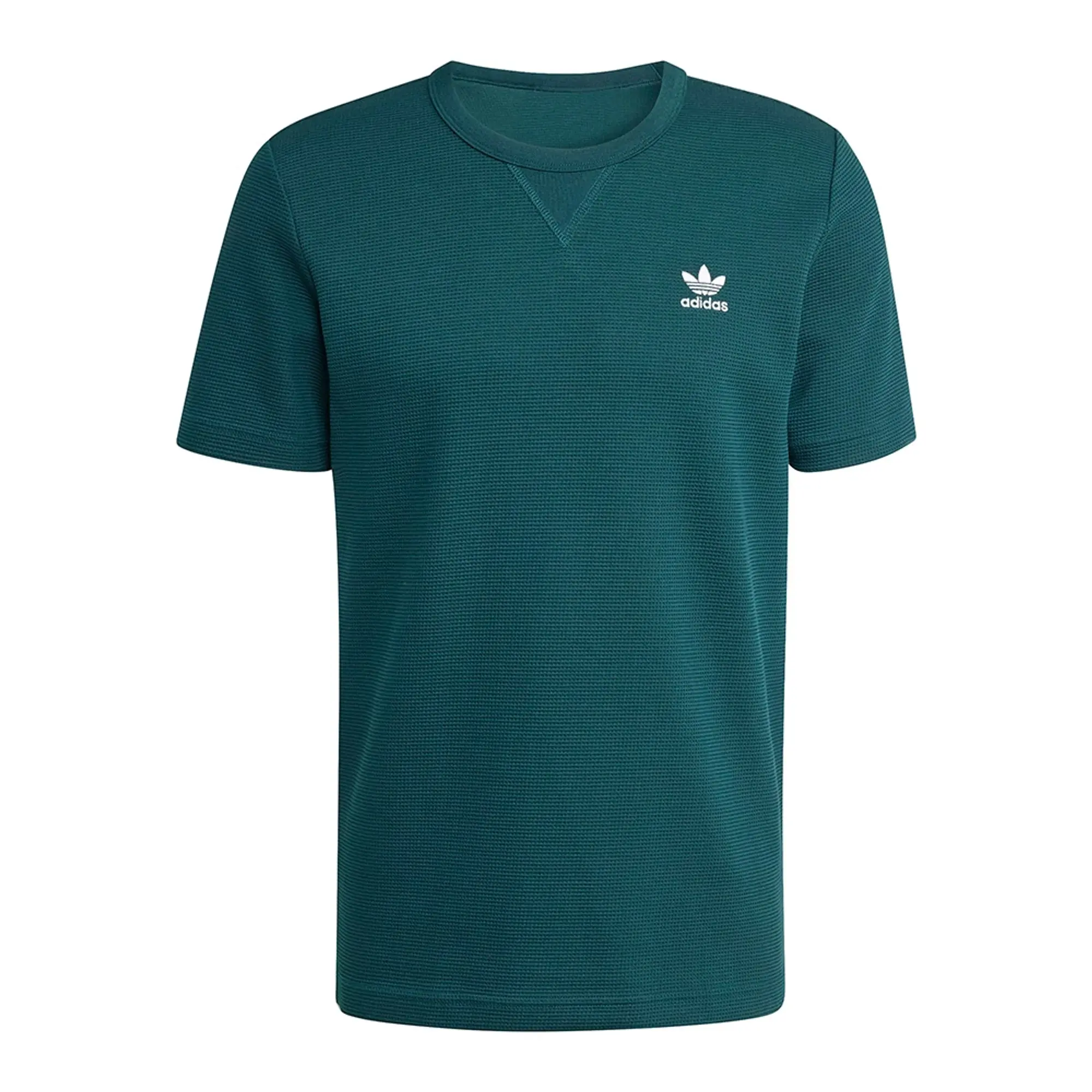 Adidas Originals Trefoil Essentials Waffle Short Sleeve T-shirt